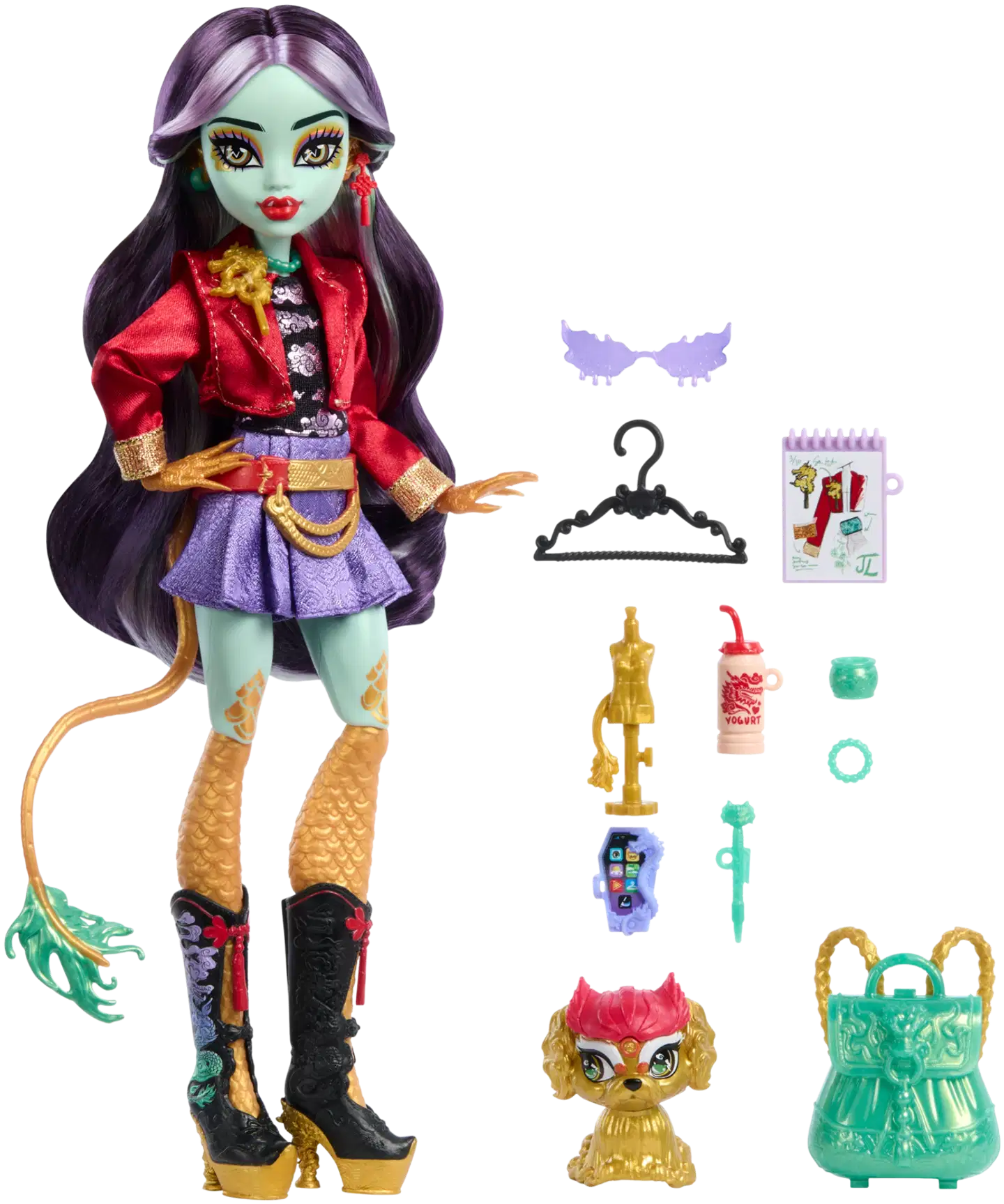 Monster High Jinafire Long -nukke - 2