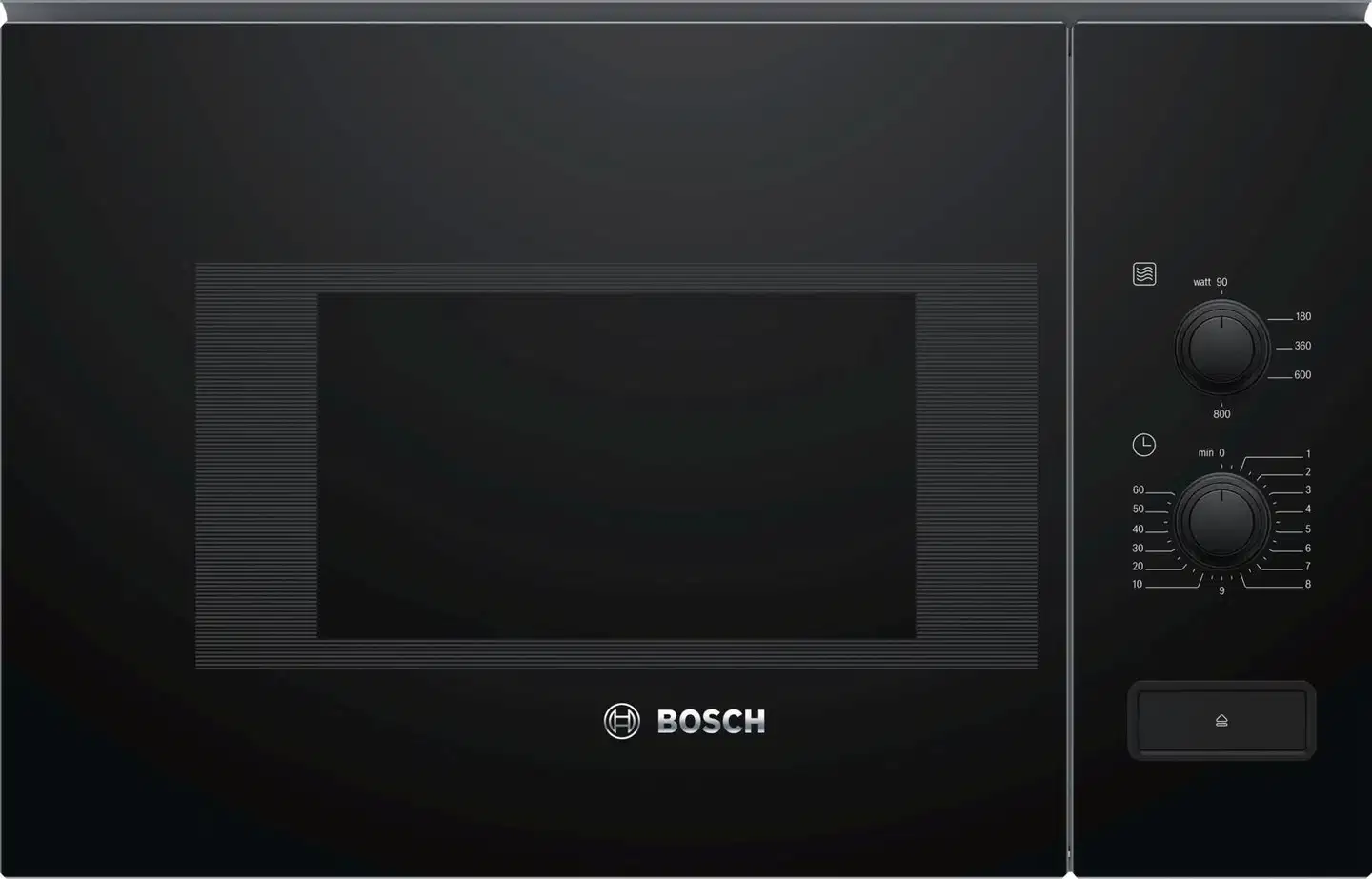 Bosch Serie 4 kalusteisiin sijoitettava mikroaaltouuni musta
