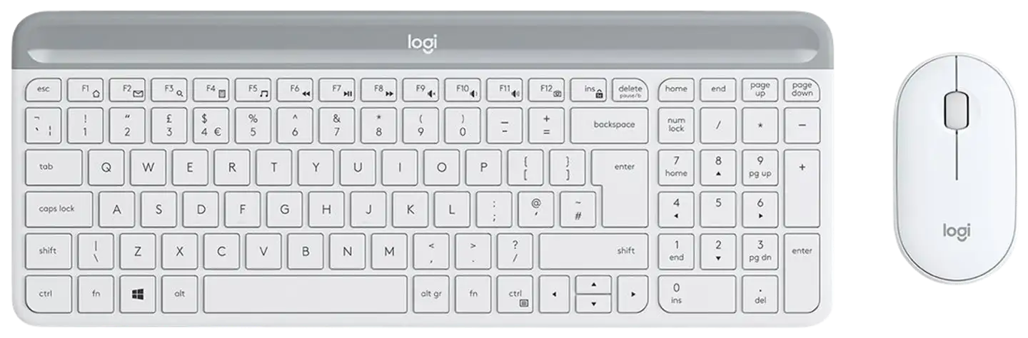 Logitech hiiri ja näppäimistö MK470 valkoinen - 3