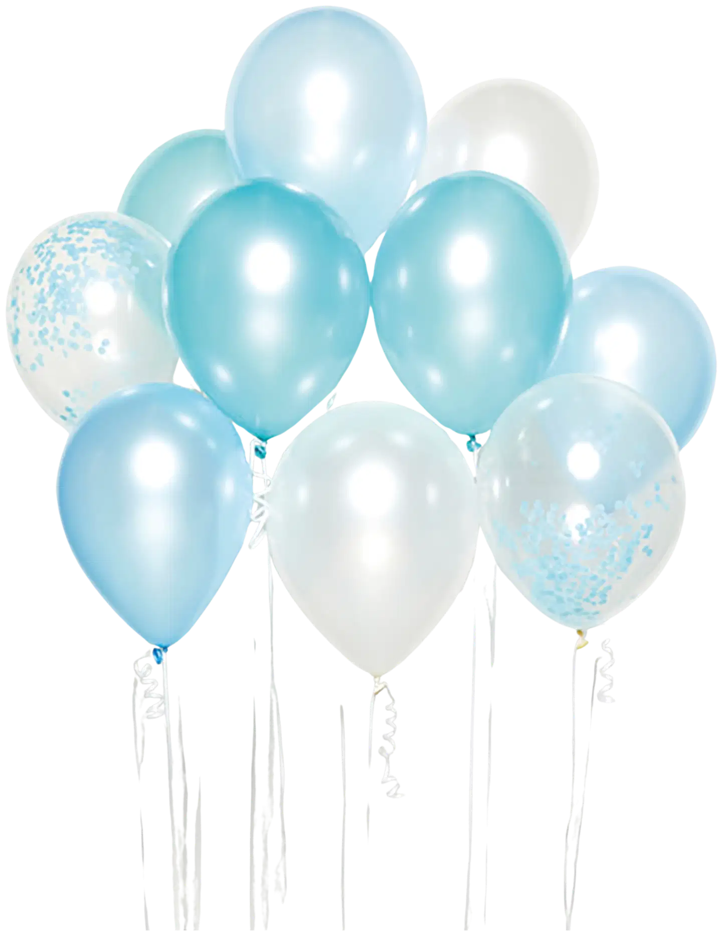 DIY palloasetelma 10 kpl/pkt, vaaleansininen