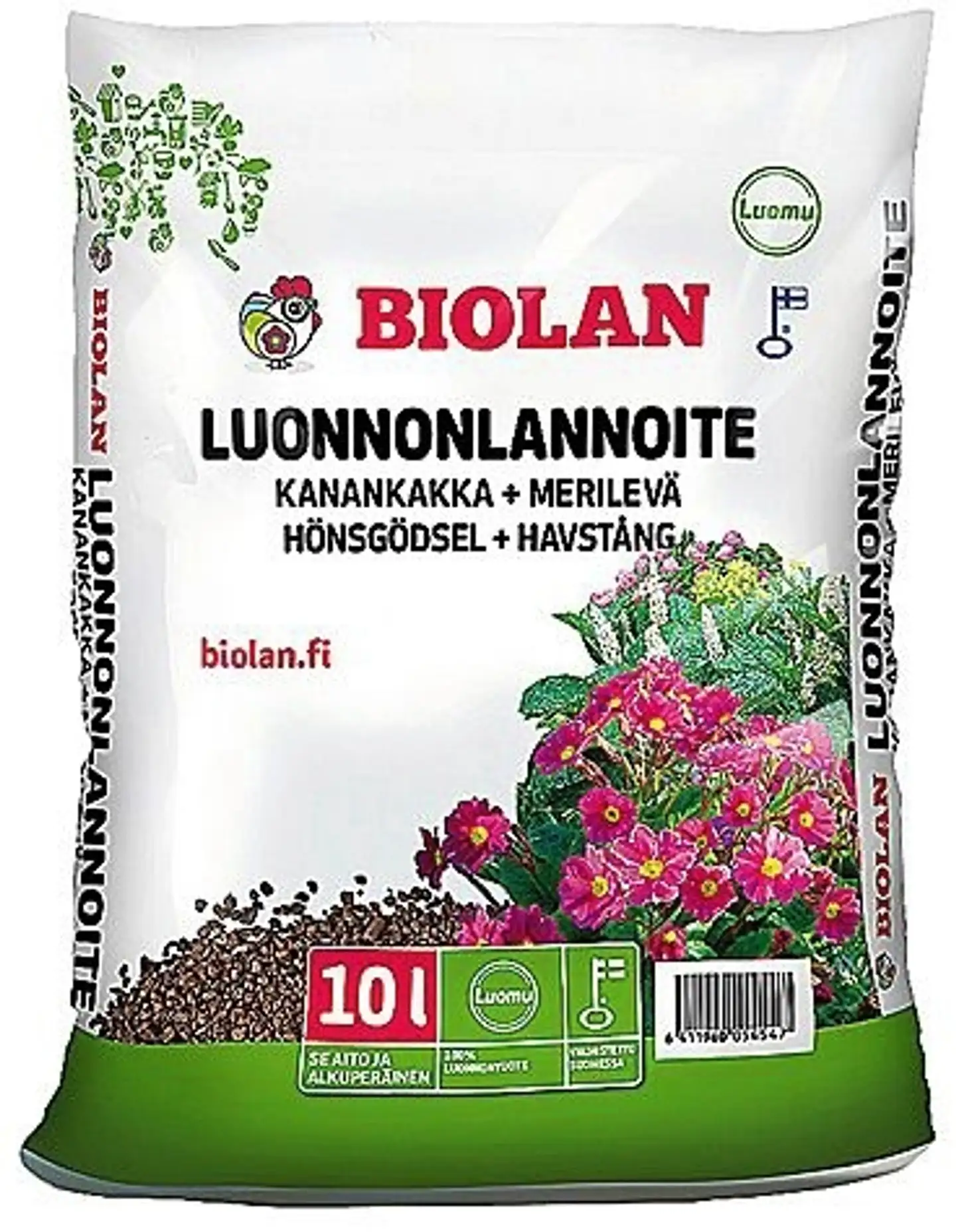 Biolan 10l luonnonlannoite