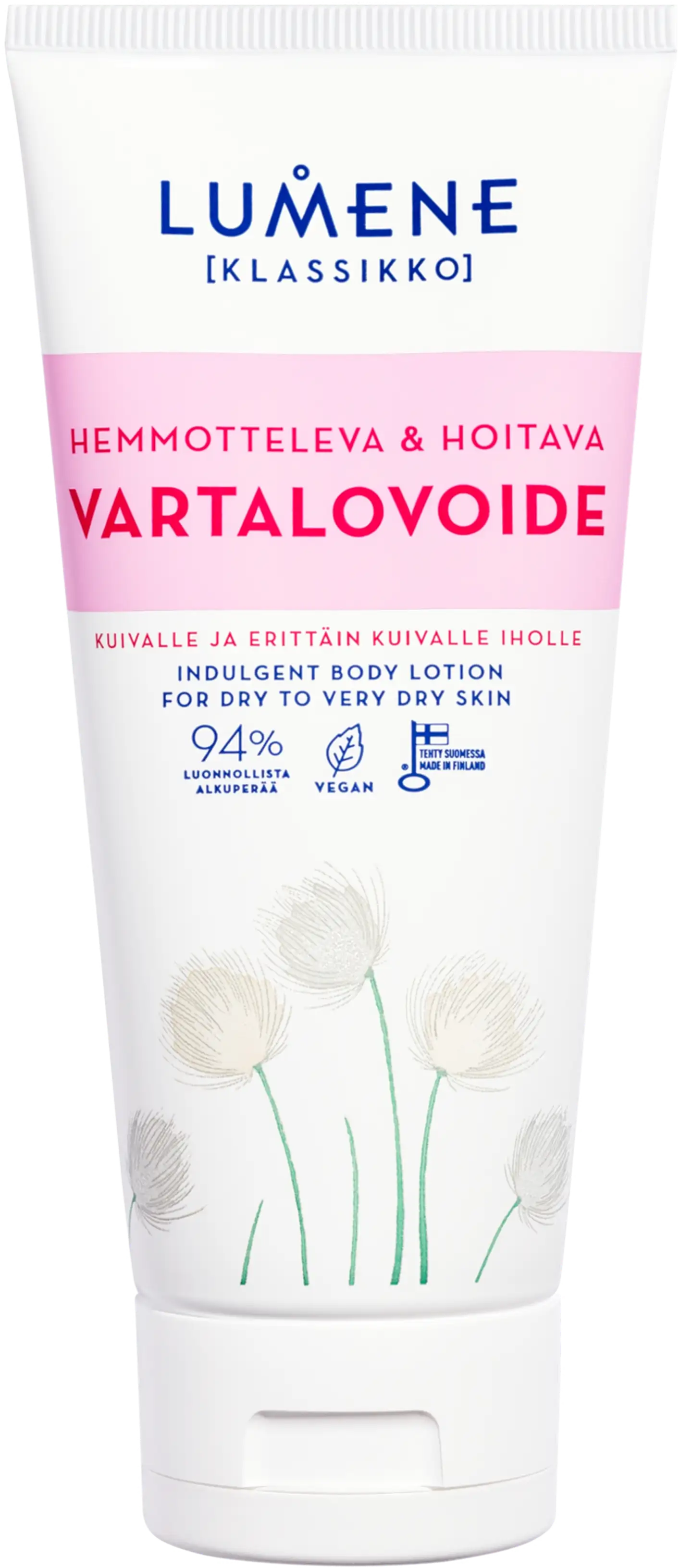 Lumene KLASSIKKO Hemmotteleva & hoitava vartalovoide 200ml