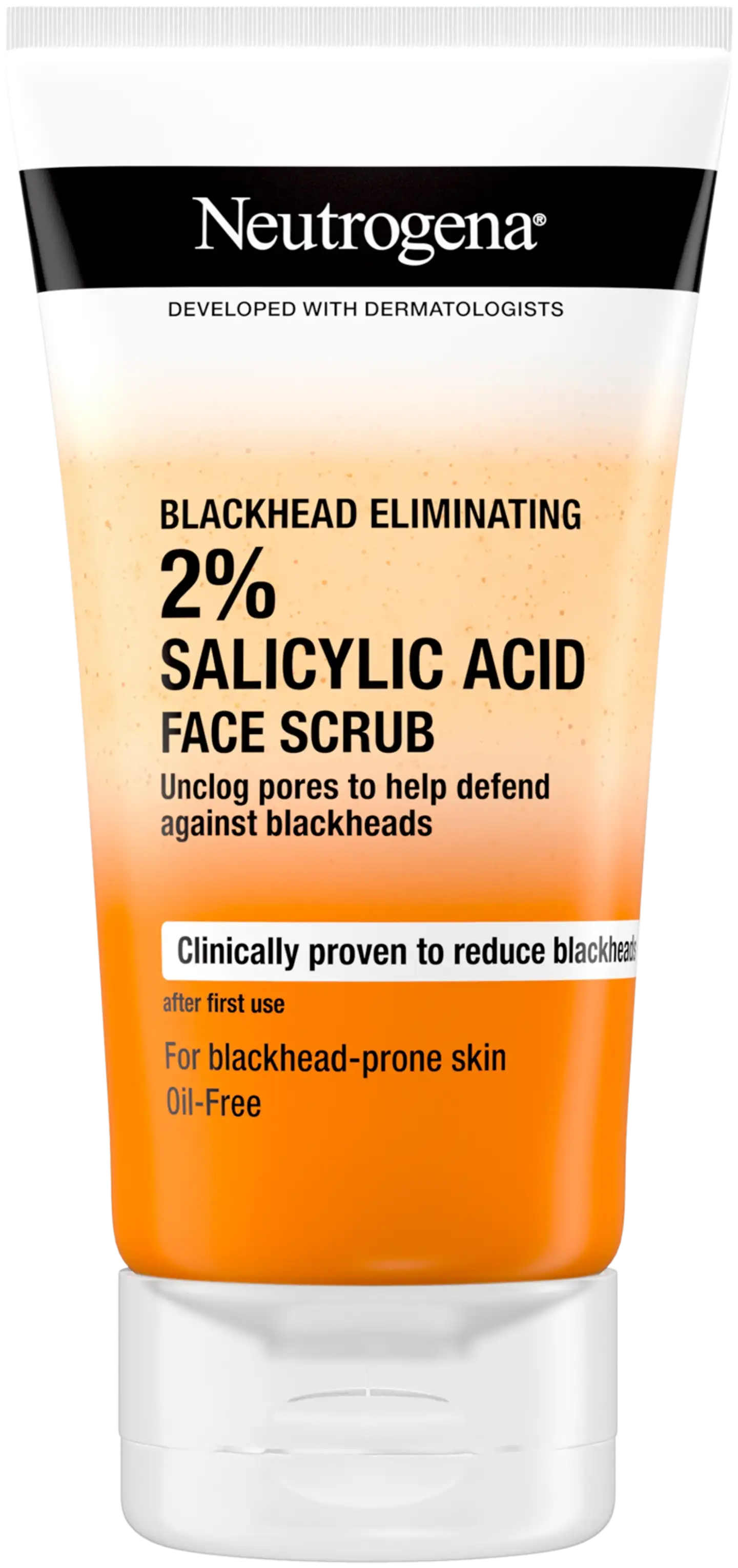 Neutrogena Blackhead Eliminating Facial Scrub kuorintavoide 150 ml - 1