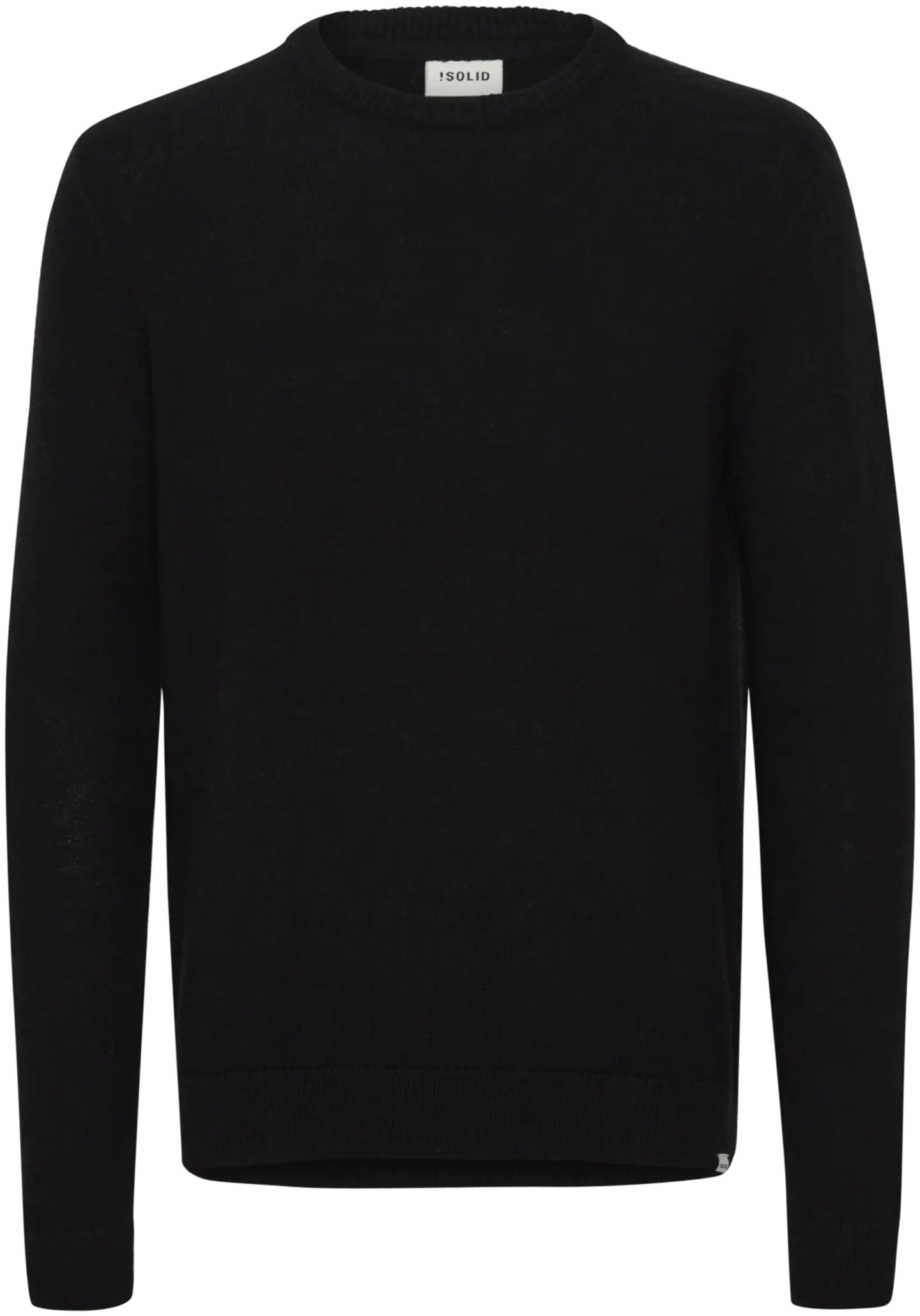 Solid miesten neulepusero SDDyllon - True black - 1