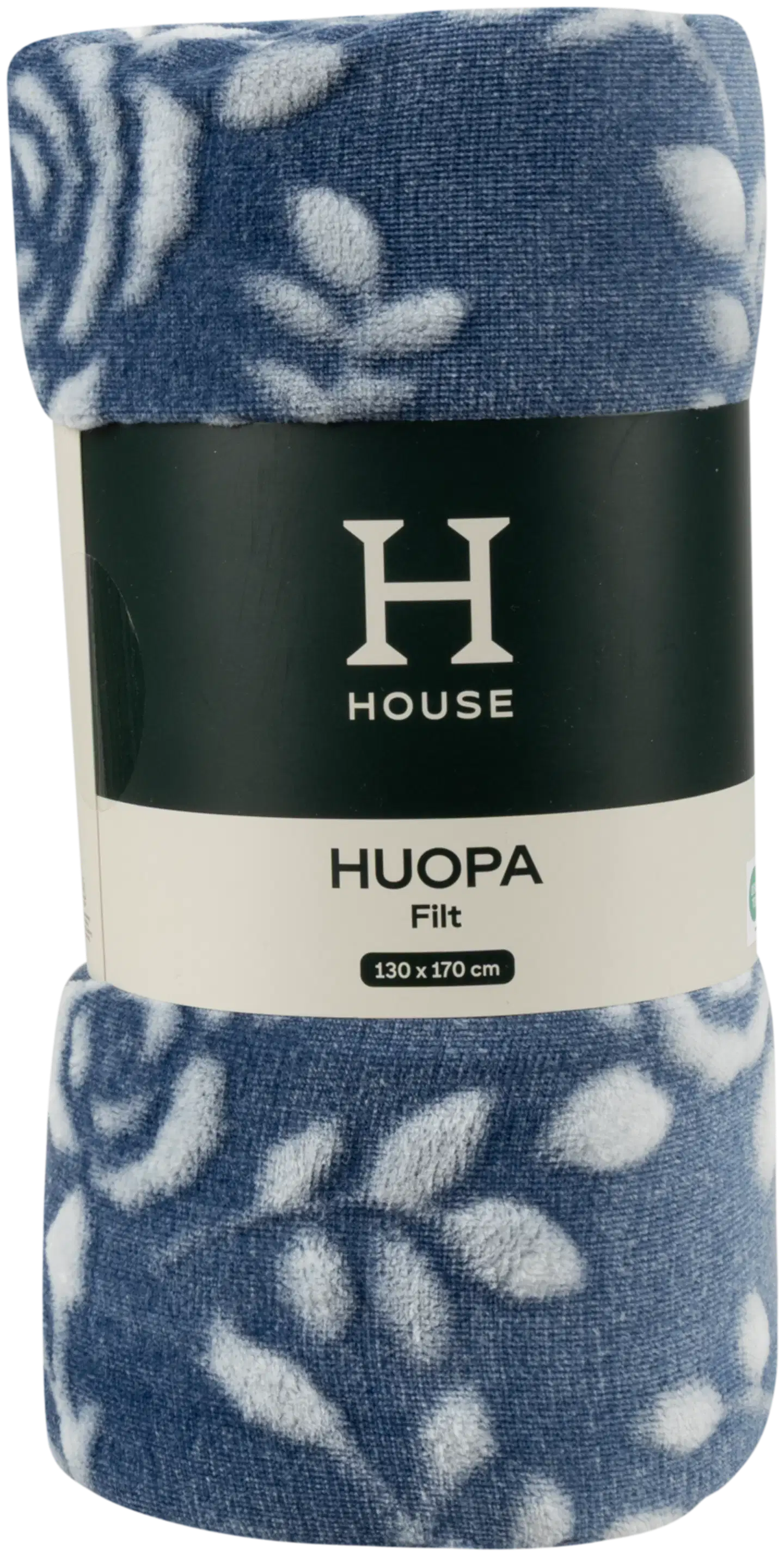 House huopa Rose 130x170 cm tummansininen - 2