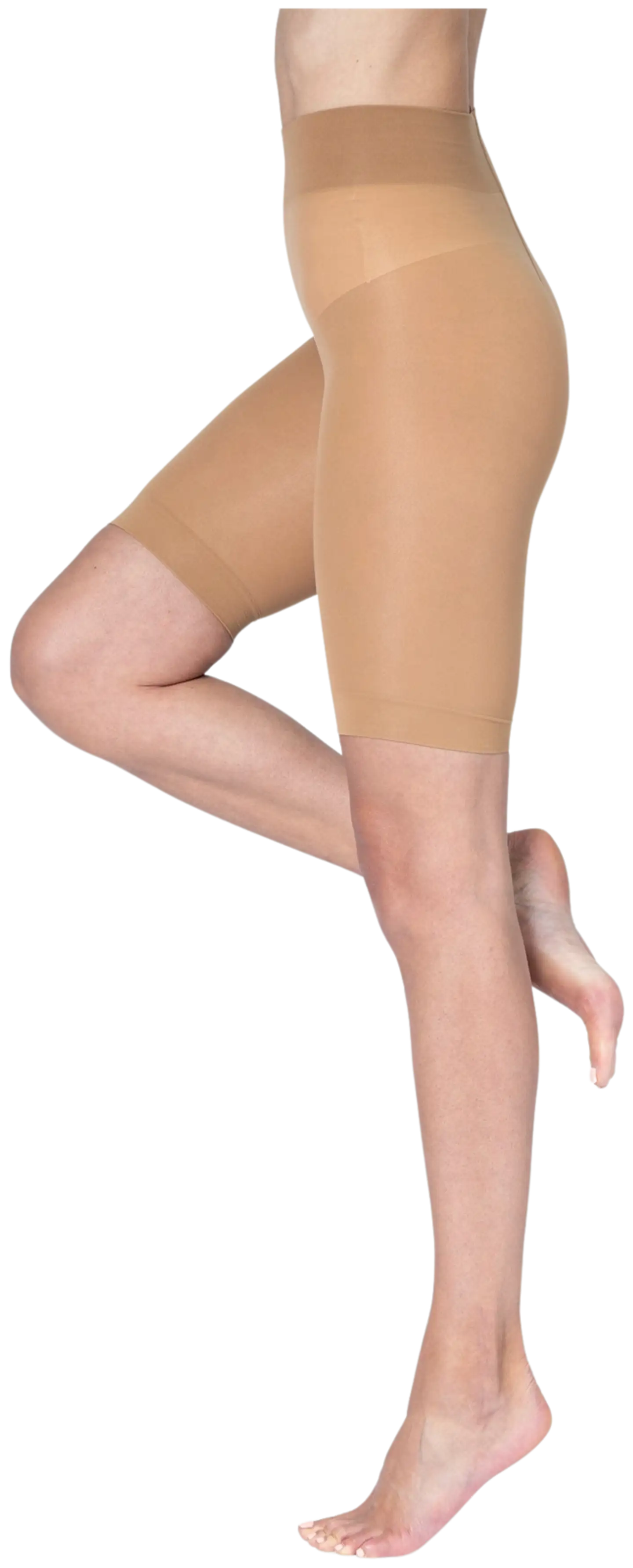 Norlyn naisten shortsit Second Skin Biker 40den - SAND - 2