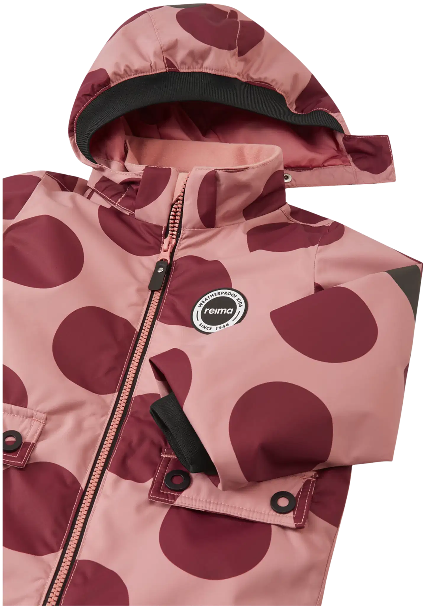Reima vauvojen vedenpitävä kevyttoppahaalari Marte Mid - Rose blush - 4