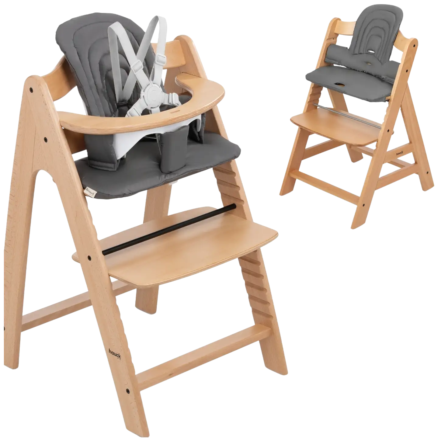 Hauck istuinpehmuste syöttötuoliin Highchair tummanharmaa - 1