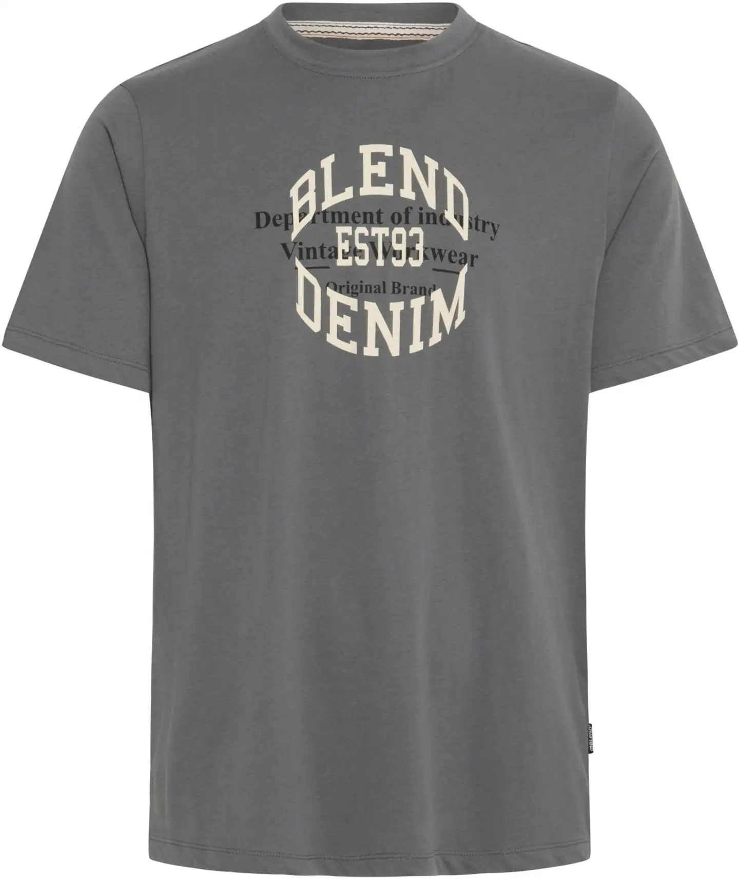 Blend miesten t-paita Bhkilian pyöreä logo - Iron gate - 1