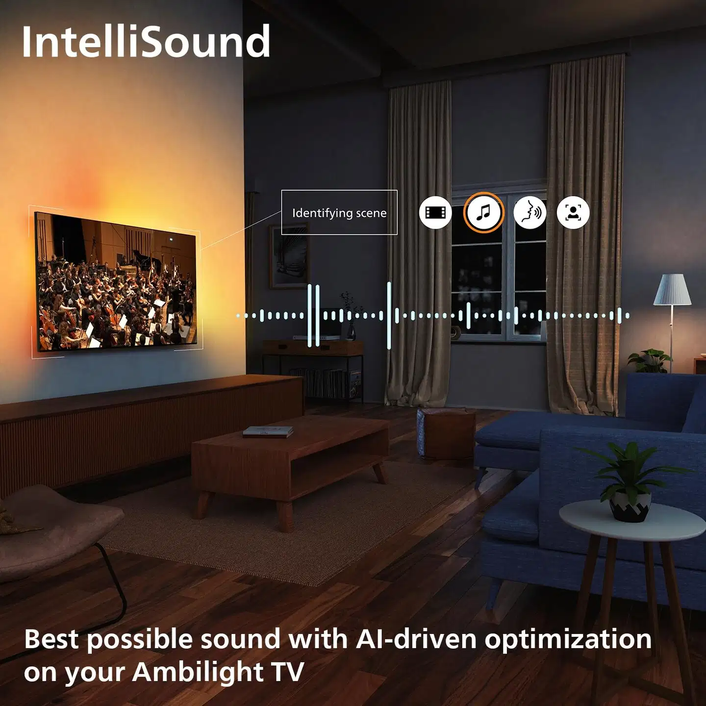 Philips 77" OLED810 4K Ambilight Google TV - 9