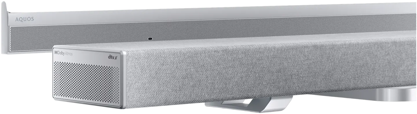 Sharp soundbar ja langaton subwoofer HT-SBW55121(SL) hopea - 4