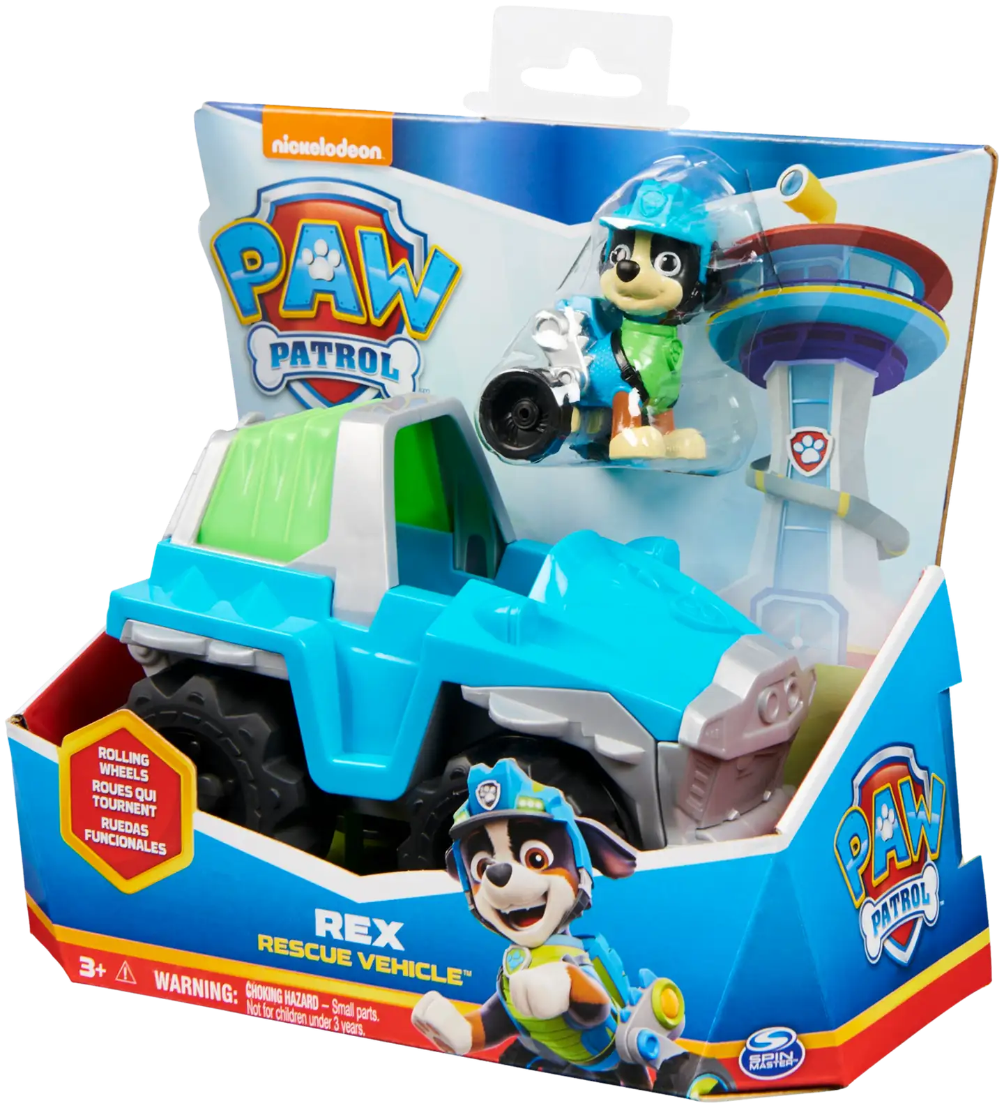 Paw Patrol Perusajoneuvo - Rex - 5