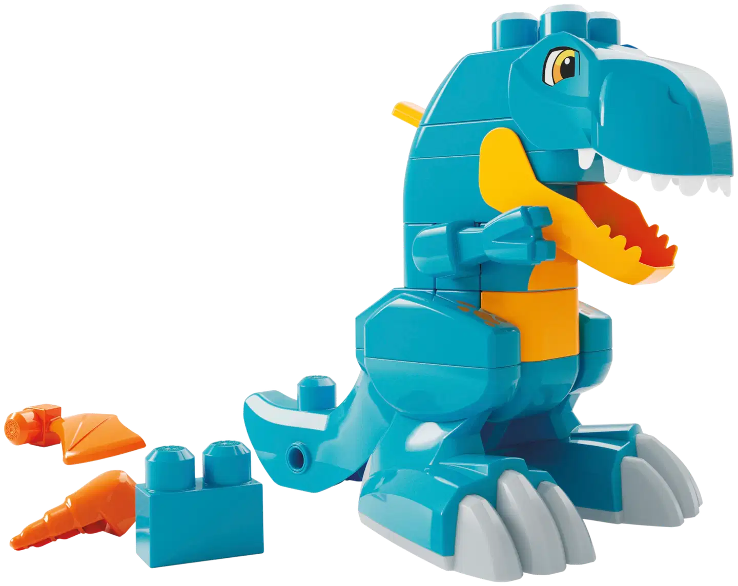 Mega Bloks Build & Chomp Dinosaurus -rakennussetti - 3