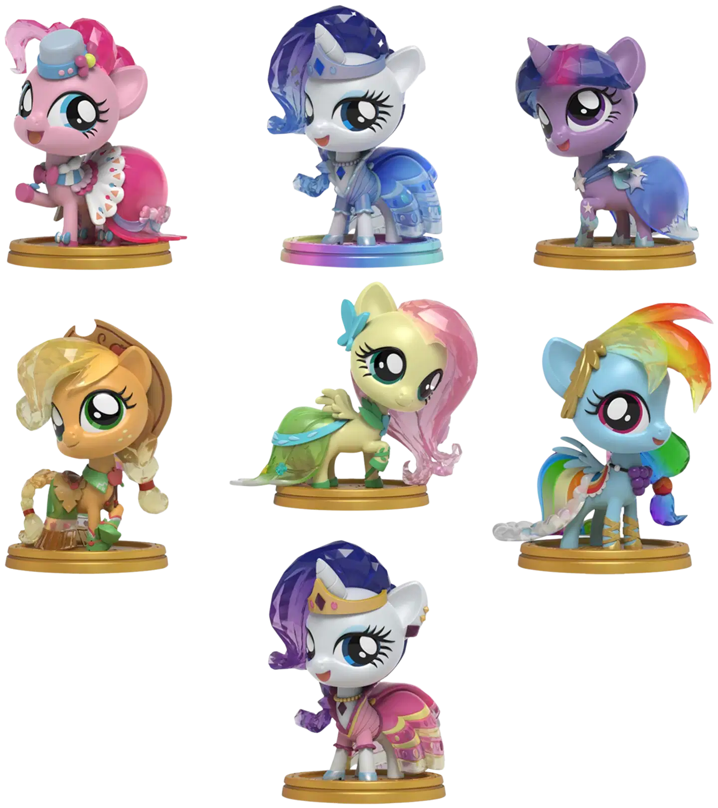 Mighty Jaxx Kwistal Fwenz My Little Pony 3 Gala-hahmo - 2