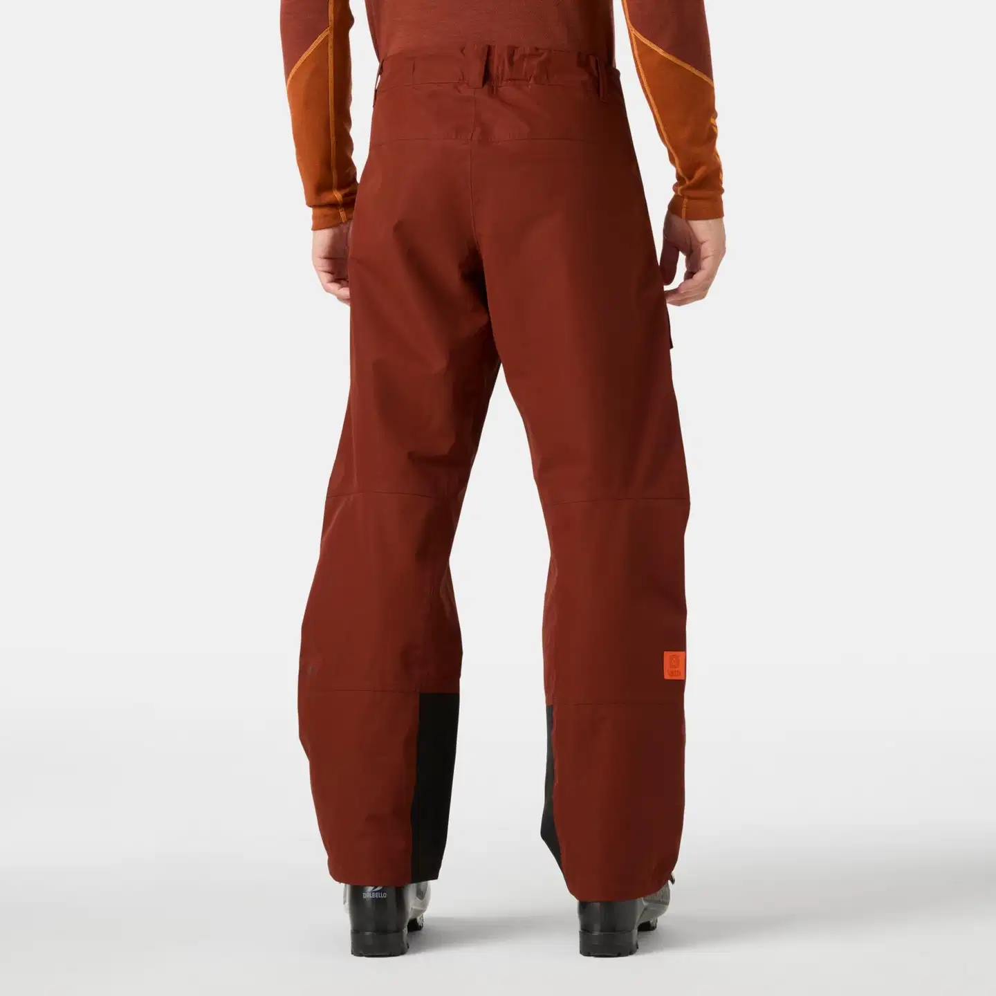 Helly Hansen miesten lasketteulu kuorihousut Emiko Shell pant 66068 - Iron Oxide - 4