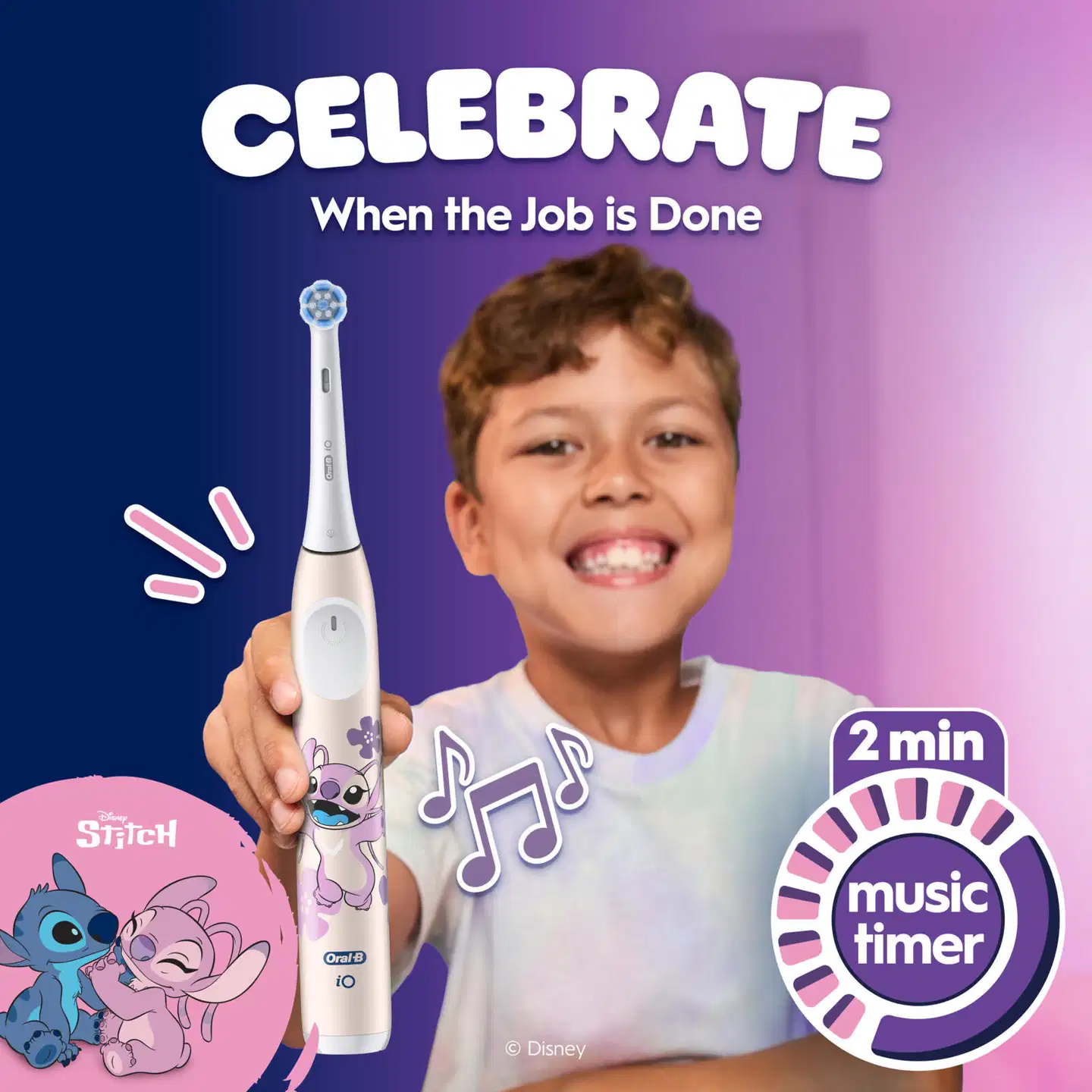 Oral-B iO Kids Angel sähköhammasharja, matkakotelo - 6