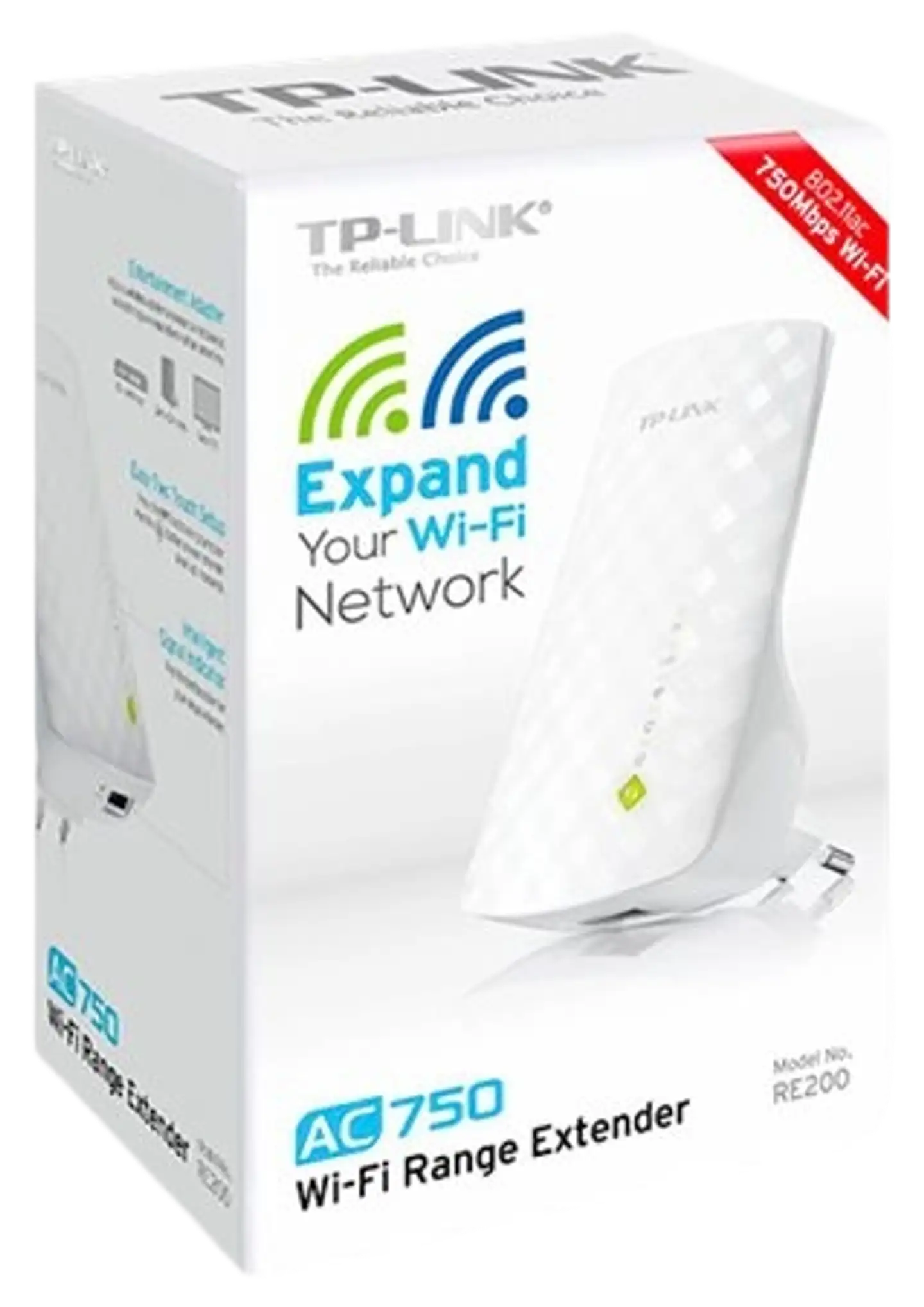 Tp-link re200 ac750 wifi range extender - 4