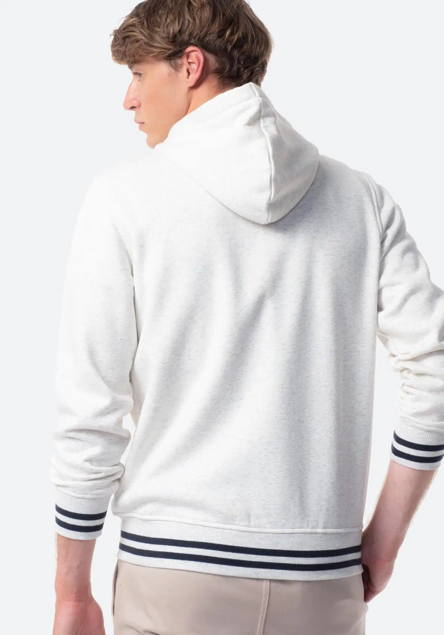 TEX miesten collegetakki I287403 - ECRU - 3