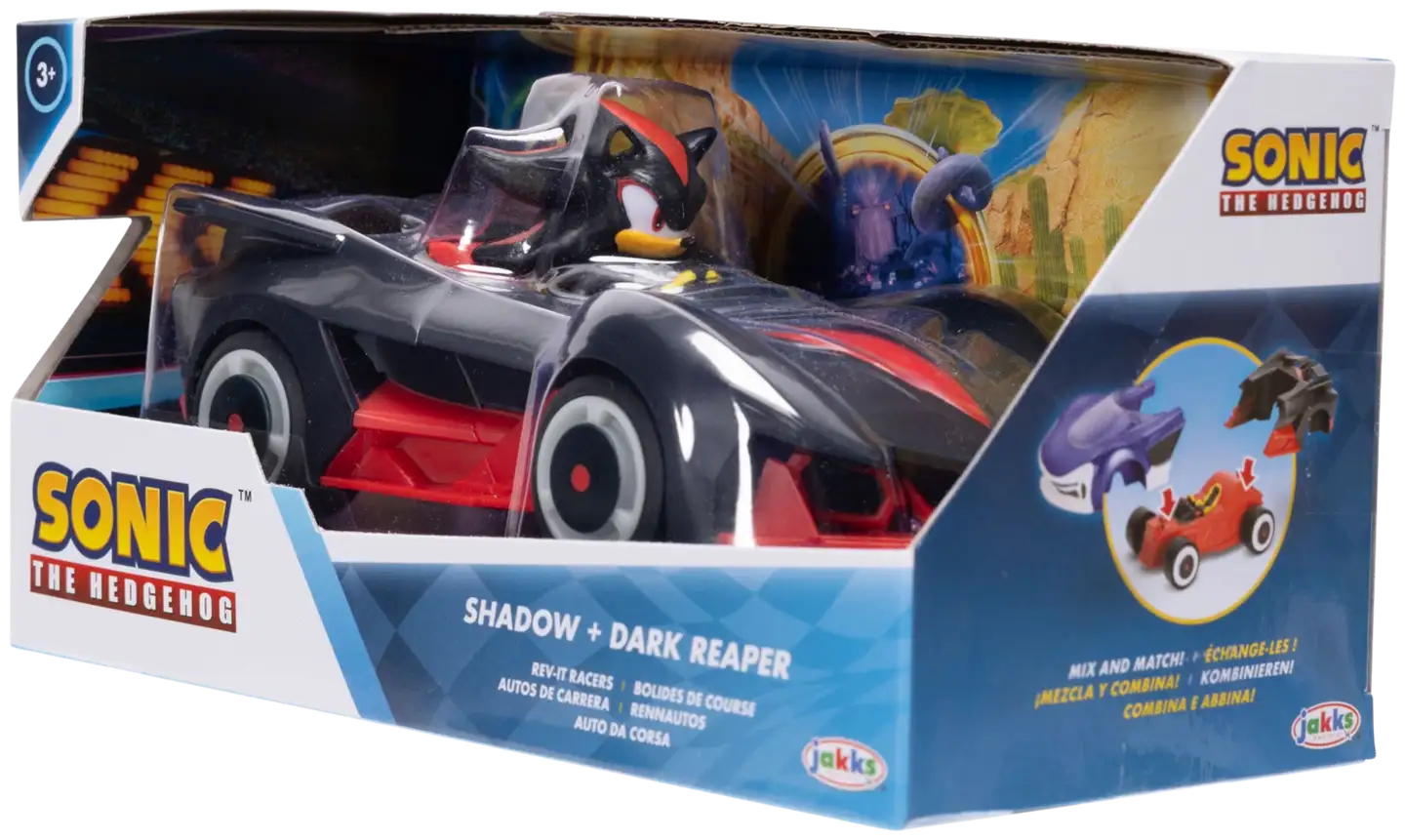 Sonic figuurisetti rev-up racer - 15