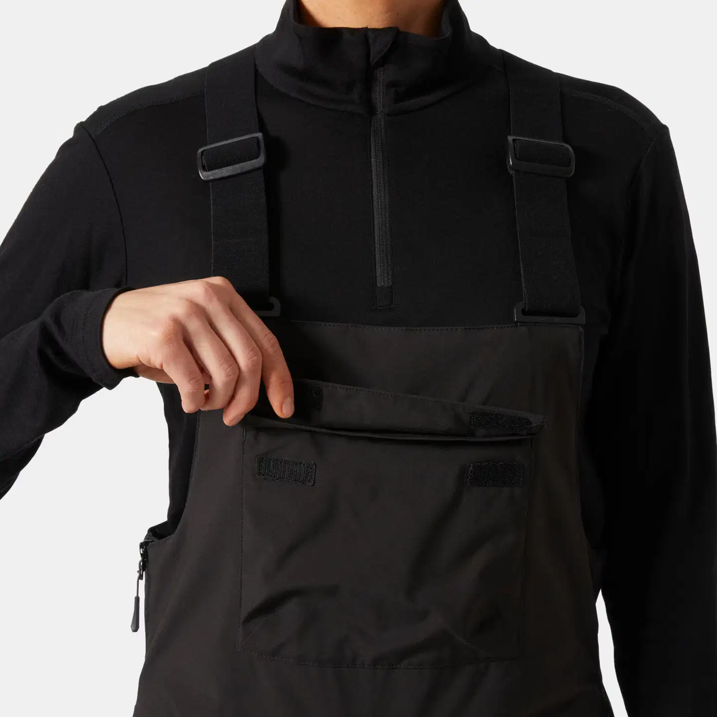 Helly Hansen naisten haalarilasketteluhousu Legendary Insulated BIB pant 65800 - Black - 5