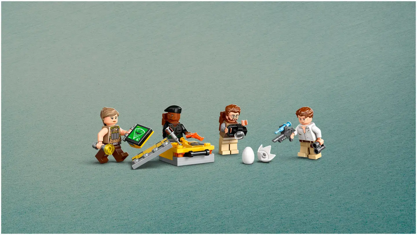 LEGO® Jurassic World Spinosauruksen ja Quetzalcoatlusin pako lentäen 76976 - 7