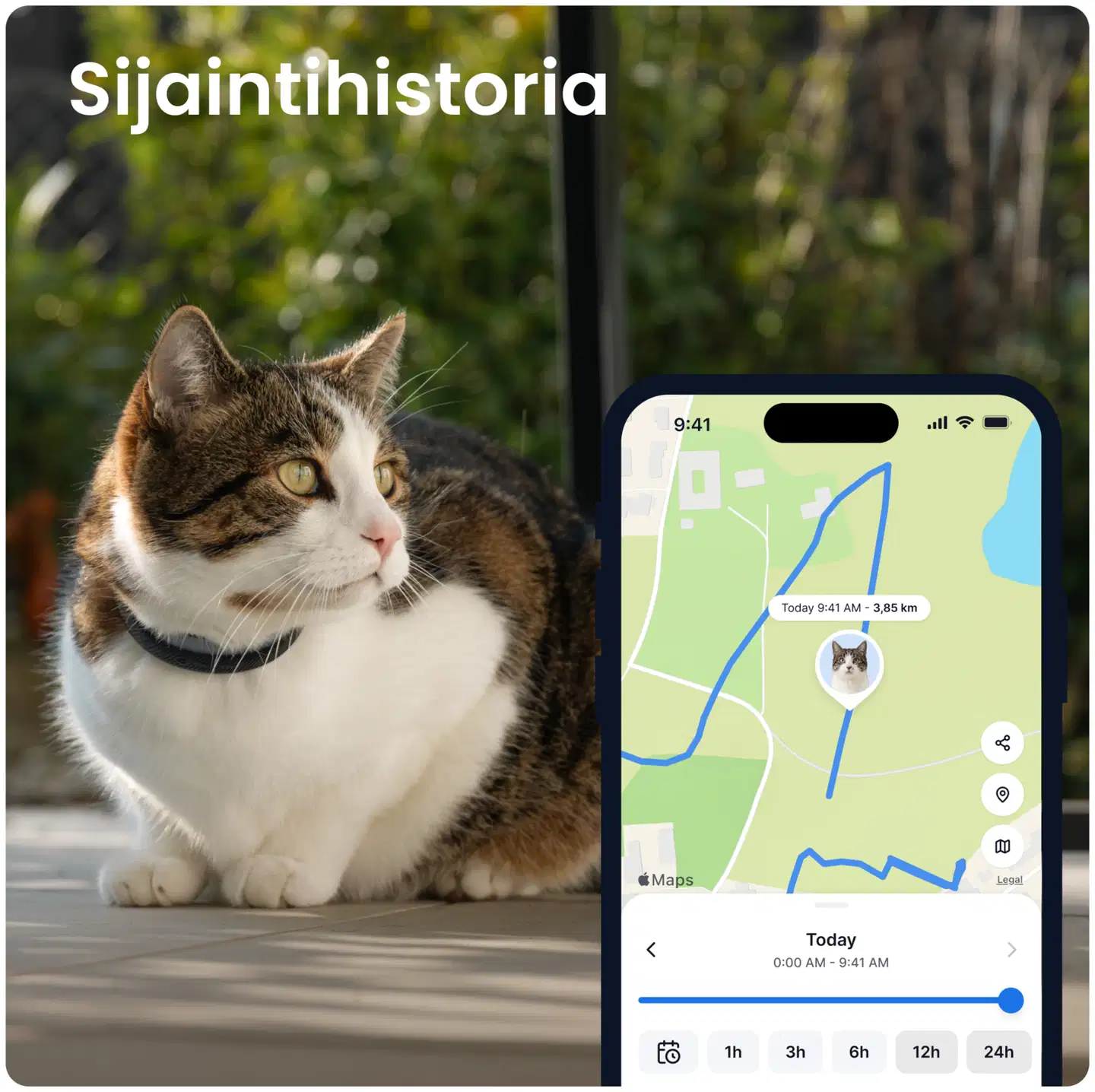 Tractive CAT 6 Mini – GPS -paikannuslaite - 3