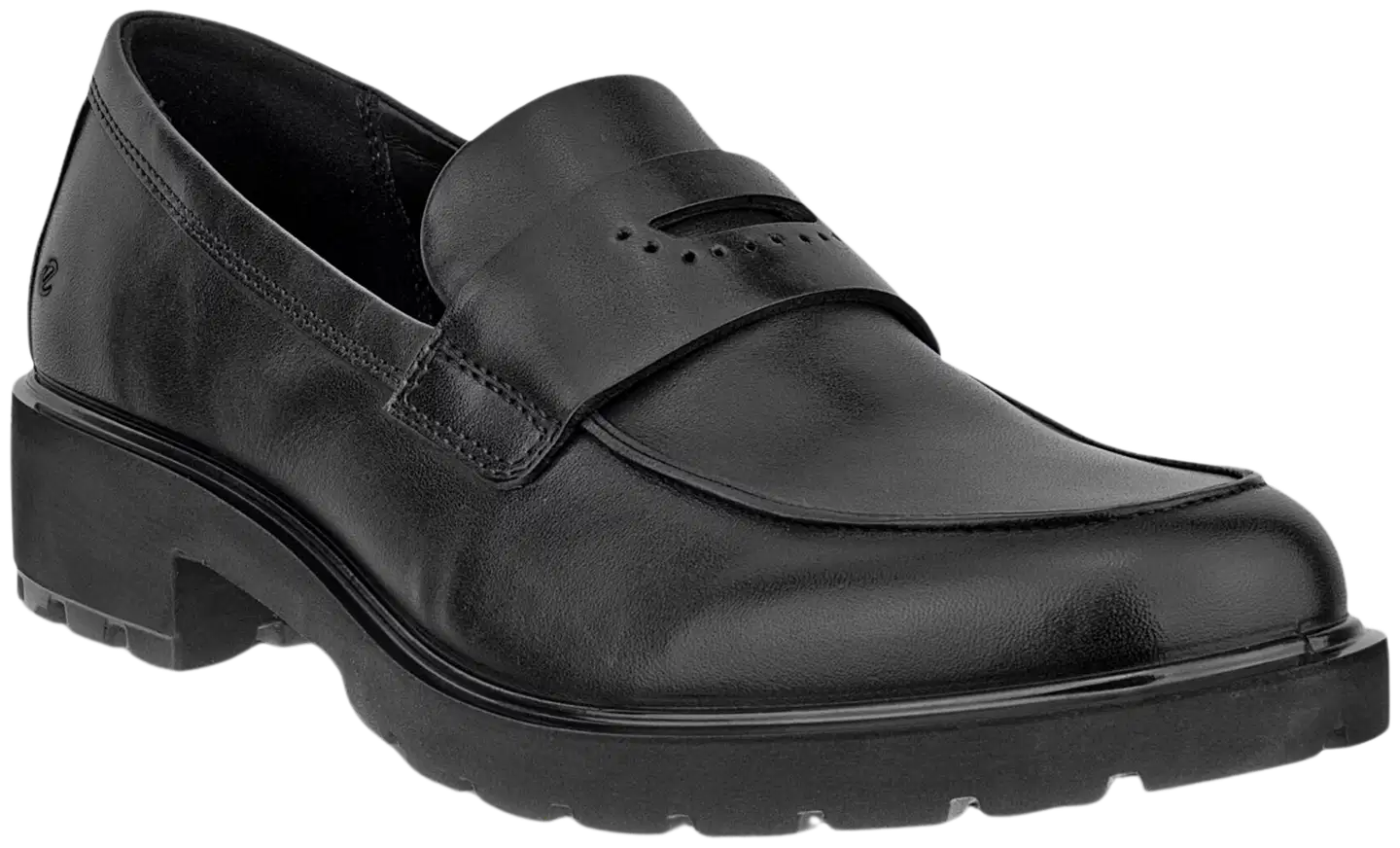 Ecco naisten nahkaloafer Metropole Vienna - Black - 1