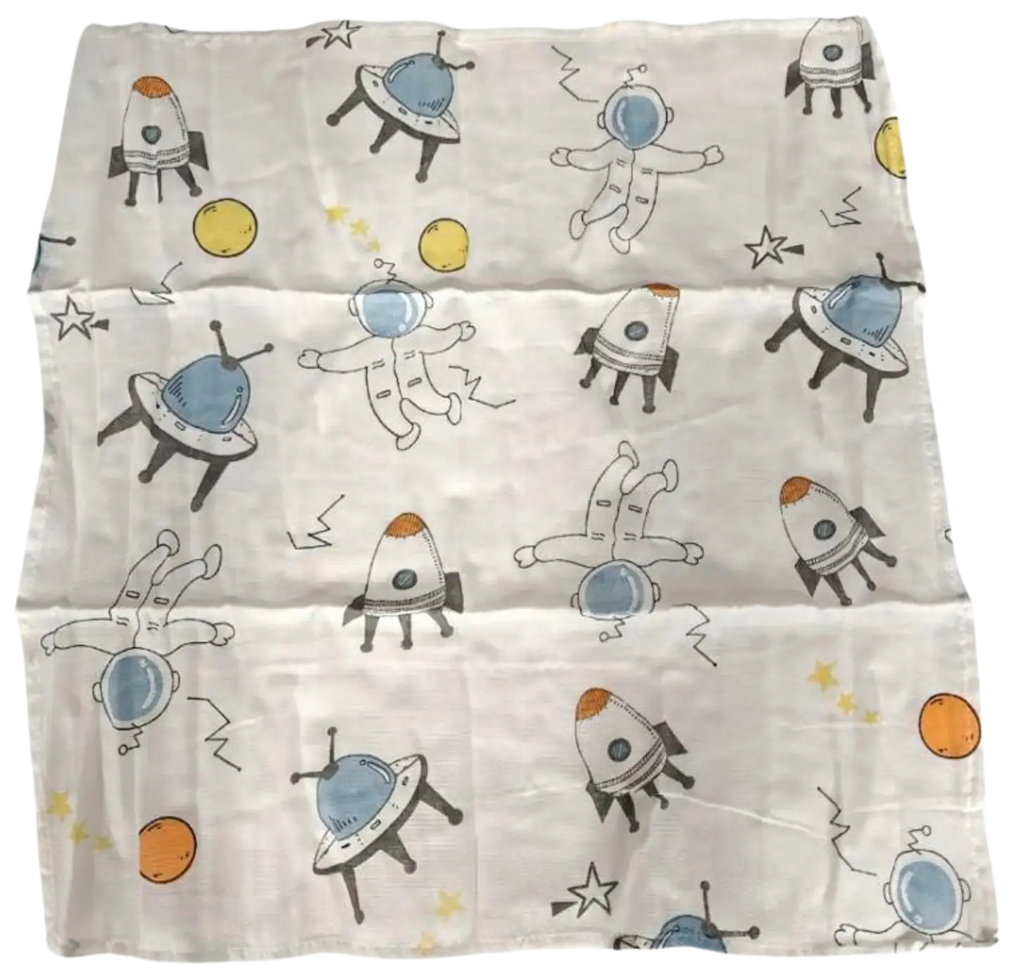 Emma puuvillaharso Muslin 50x50 cm - 4