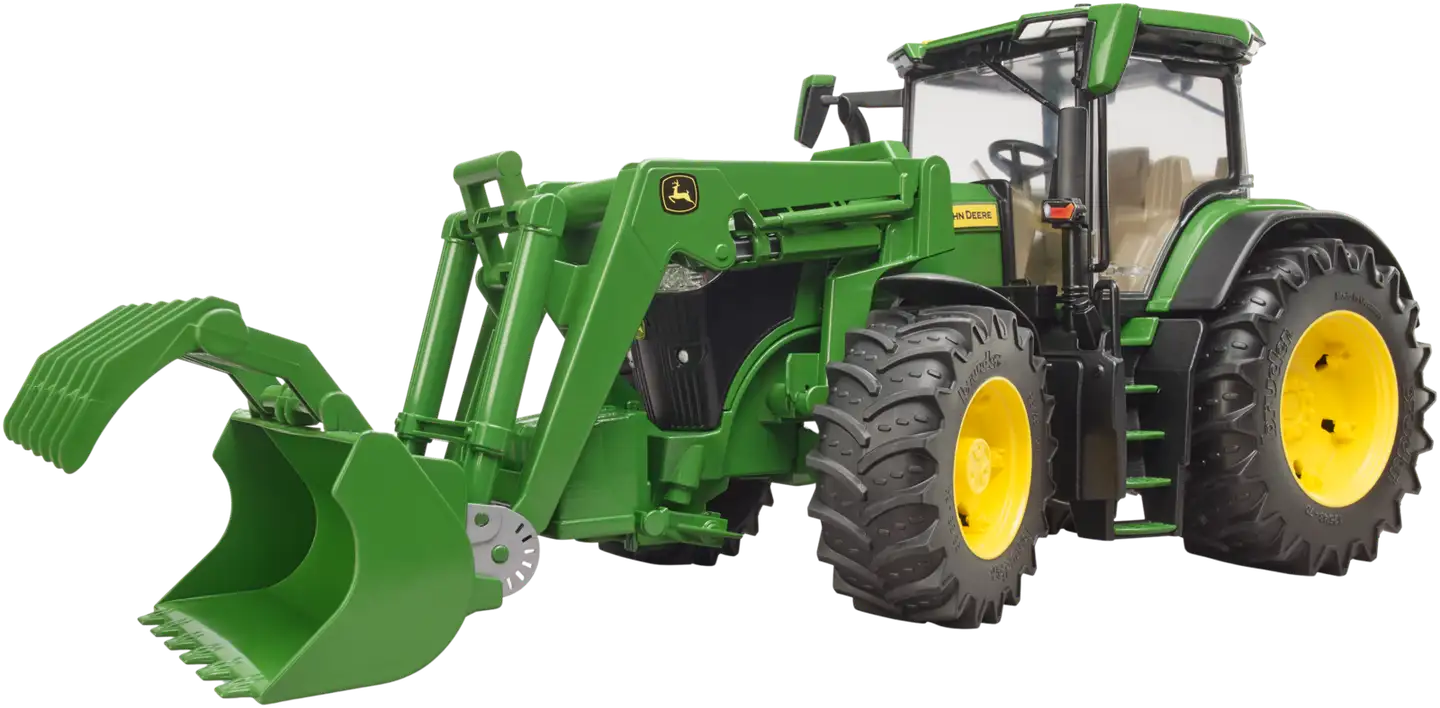 Bruder John Deere 7R 350 traktori etukuormaajalla - 3