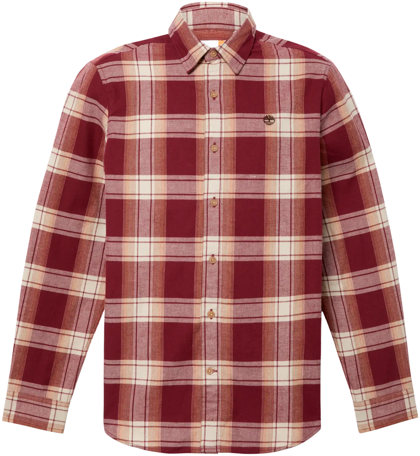 Timberland miesten flanellipaita Herringbone - BURGUNDY - 1