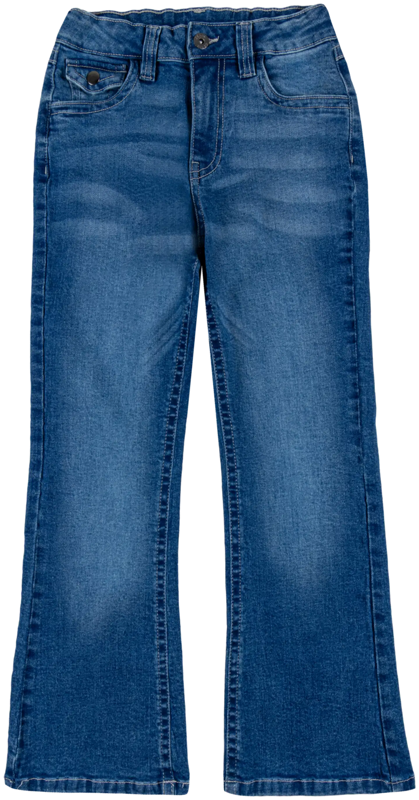 House lasten farkut säädettävällä vyötäröllä 23TH292614 - Blue denim - 1