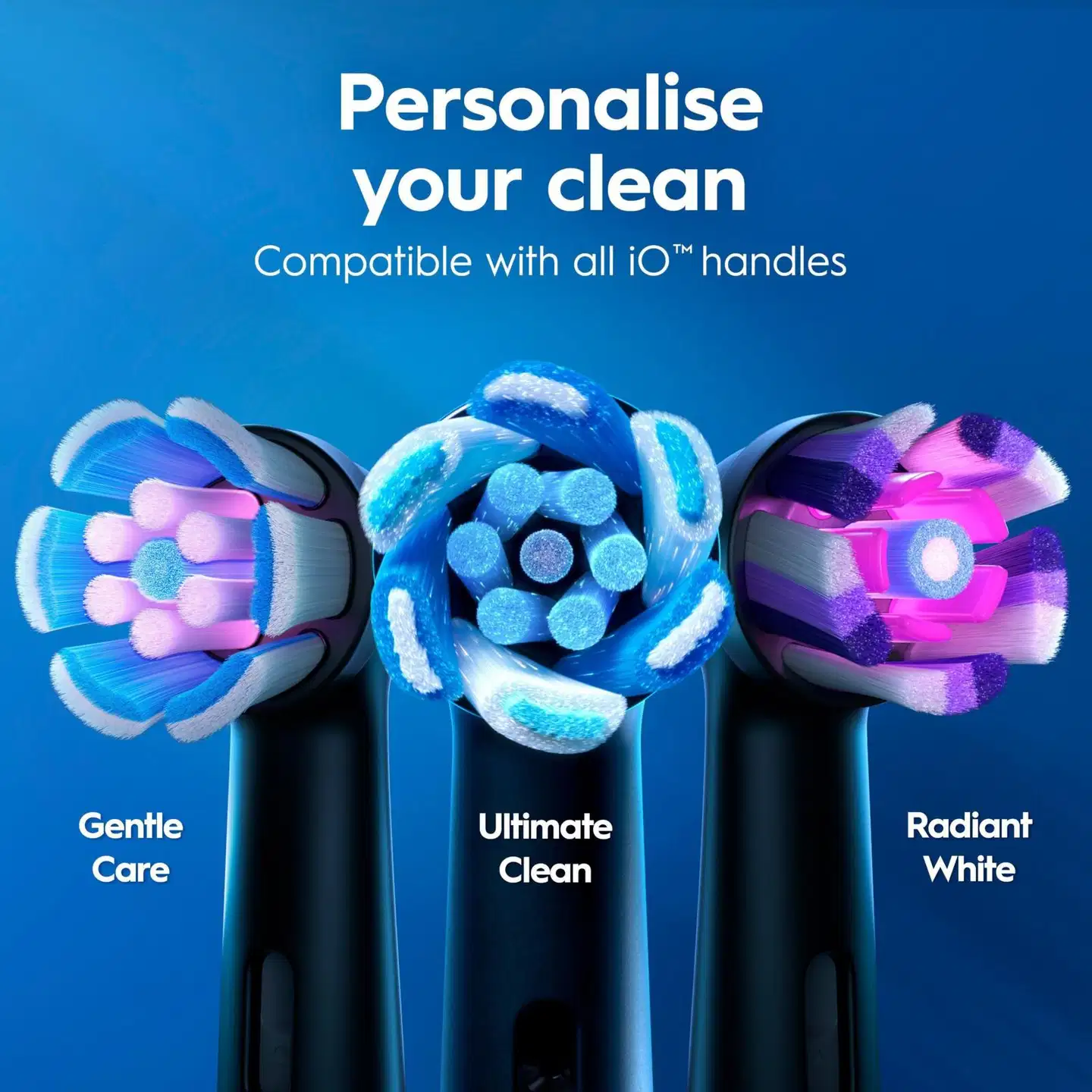 Oral-B iO3 -sähköhammasharja, Giftset, musta, 4 vaihtoharjaa, Matkakotelo - 6