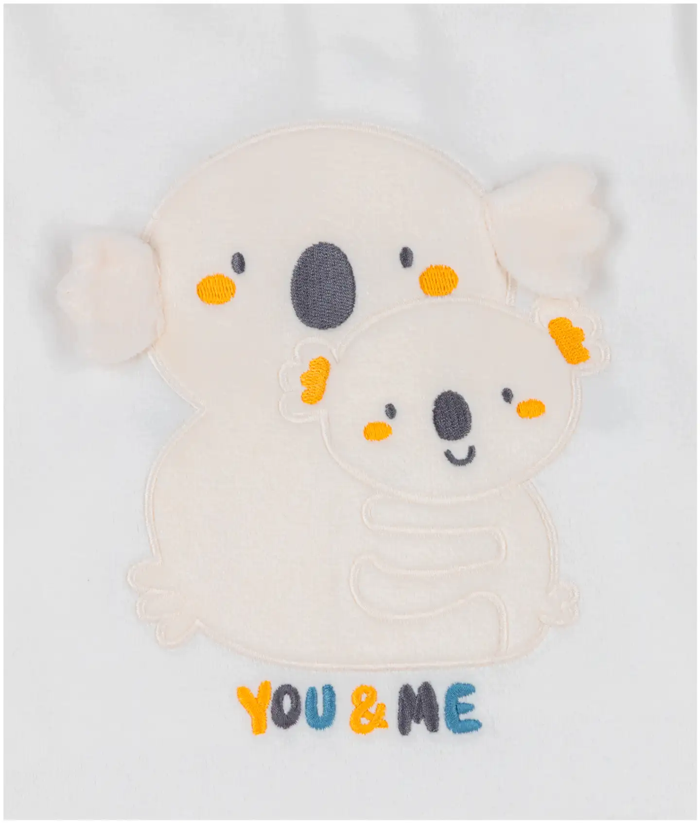 TEX BABY vauvojen velourpyjama Koala - Off white - 3
