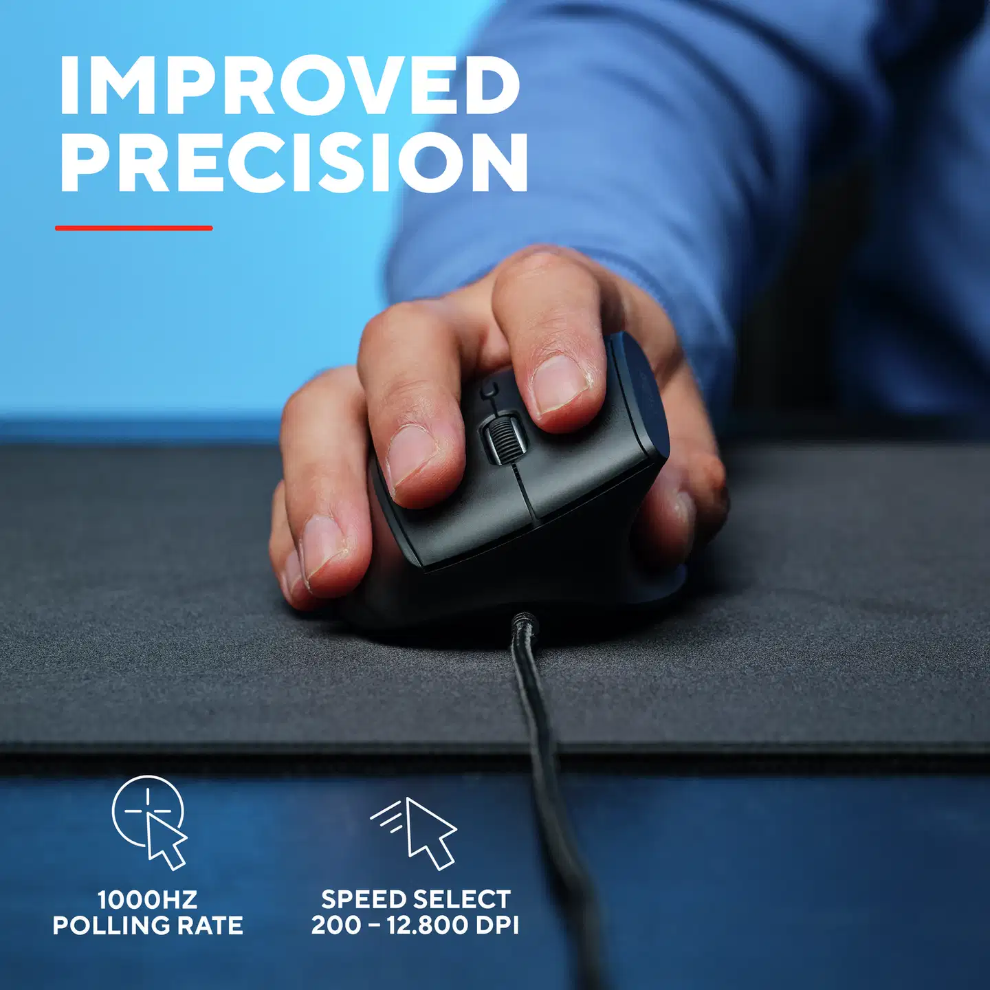 Trust GXT145 Rexxa ergonominen pelihiiri - 11