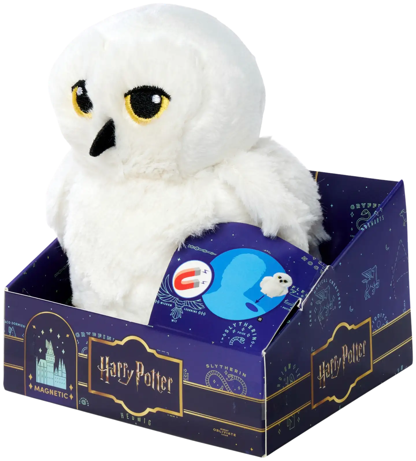 Simba Toys plush - Warner Bros - Harry Potter, Hedwig, olkapääkaveri, pehmo, 12 cm, magneettikiinnitys - 5
