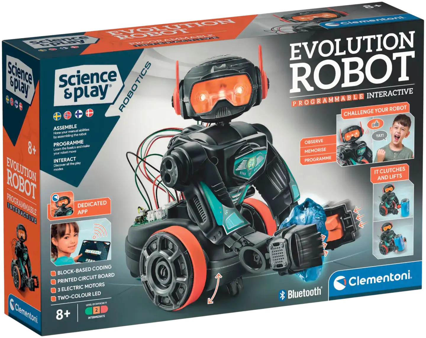 Clementoni Evolution Robot 2.0 -ohjelmoitava robotti - 5