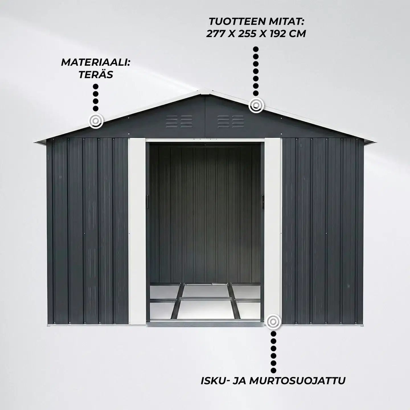 Fornorth pihavarasto, 7.06m2 - 10