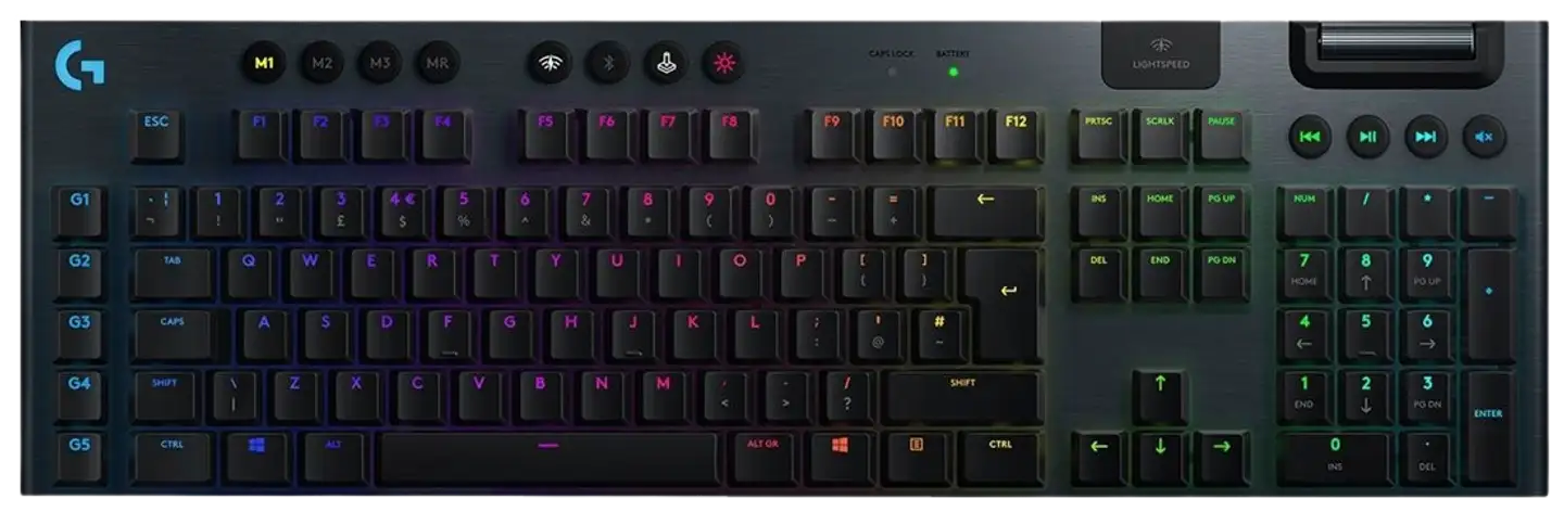 Logitech pelinäppäimistö Tacticle G915 - 3