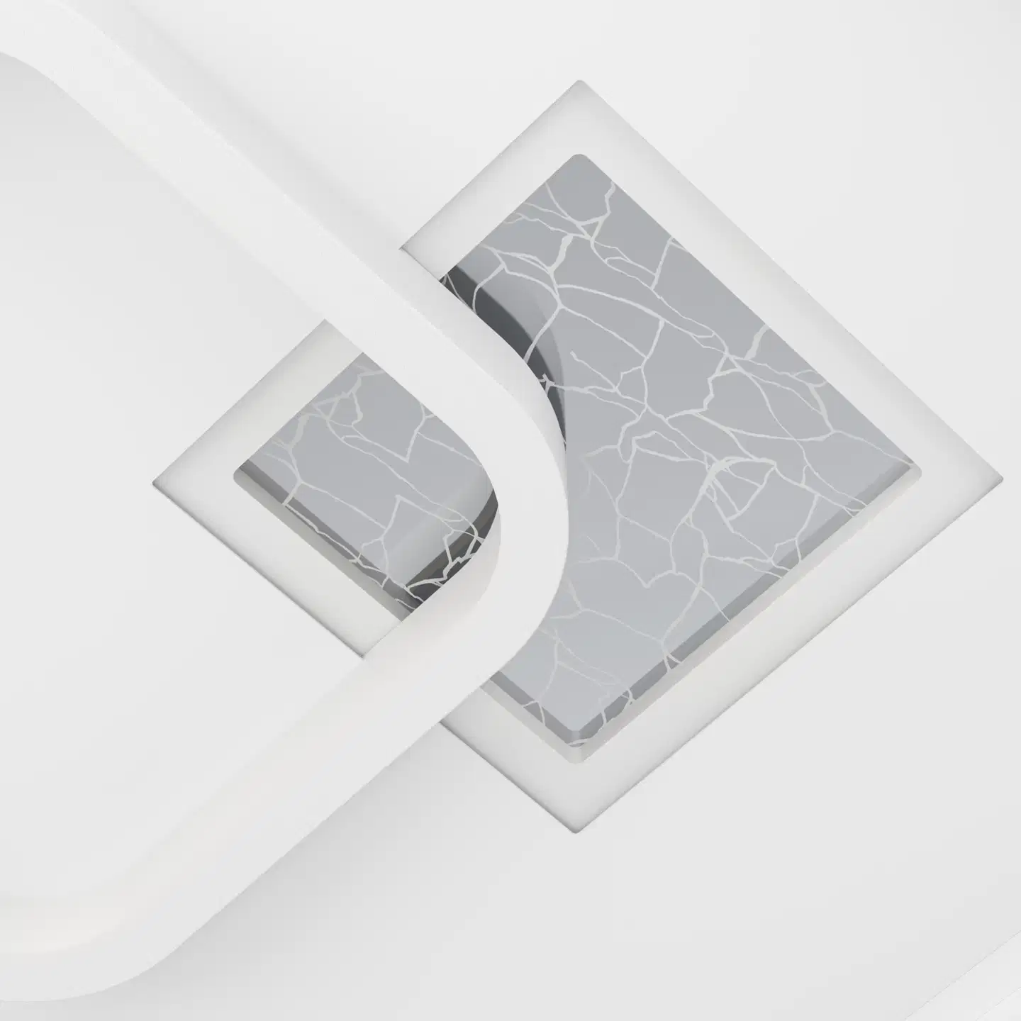 EGLO kattovalaisin Tiriolo LED 162W/9,2W 38x38 cm valkoinen/hopea - 3