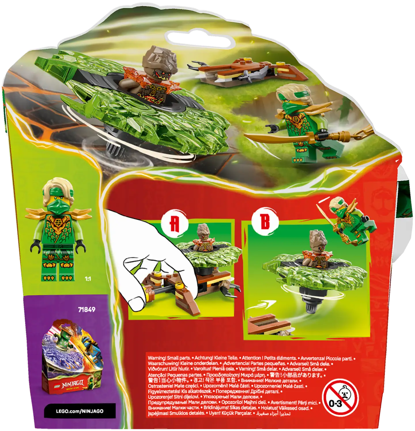 LEGO® Ninjago 71850 Lloyd vastaan maahirviöspinneri - 5