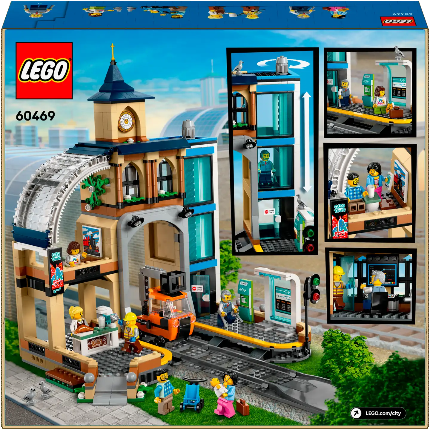 LEGO® City Trains 60469 Päärautatieasema - 3