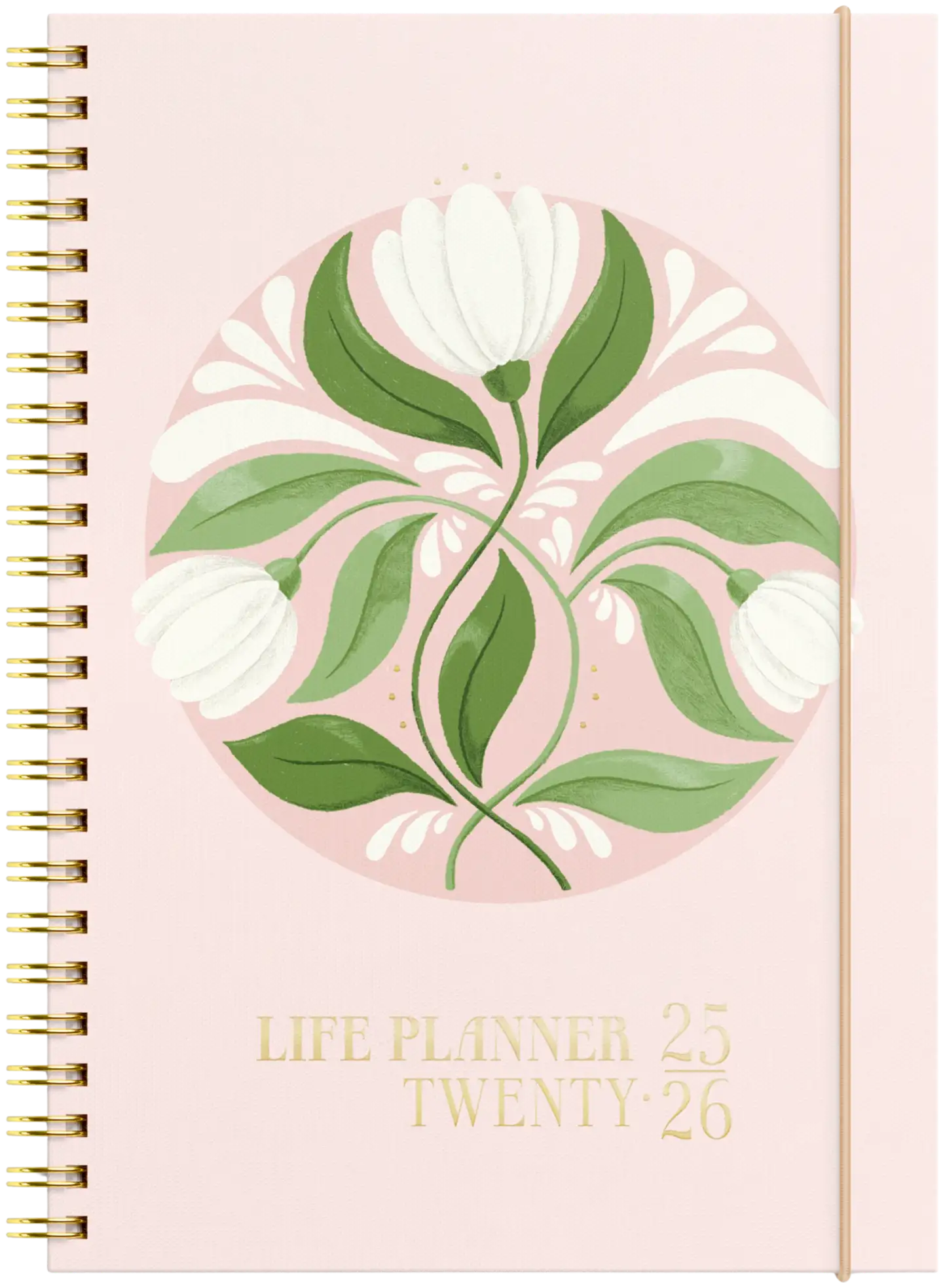 Burde Kalenteri 25/26 Life Planner Pink - 1