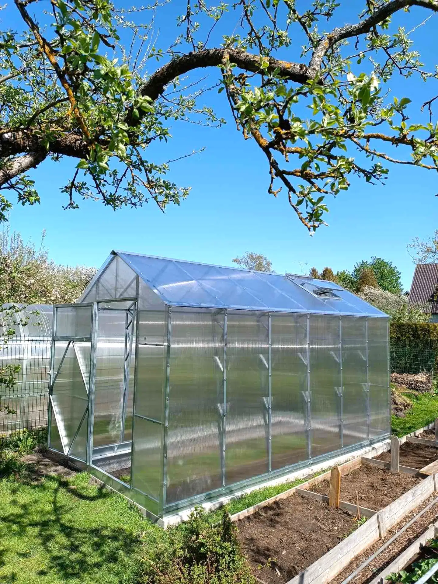 Ecoslider kasvihuone 2.0 X 4.13 - 8