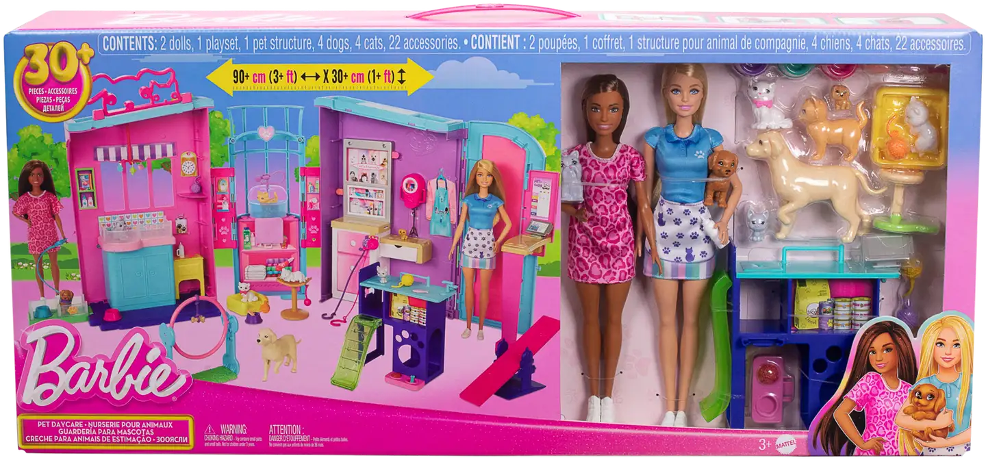 Barbie Pet Daycare -leikkisetti - 2