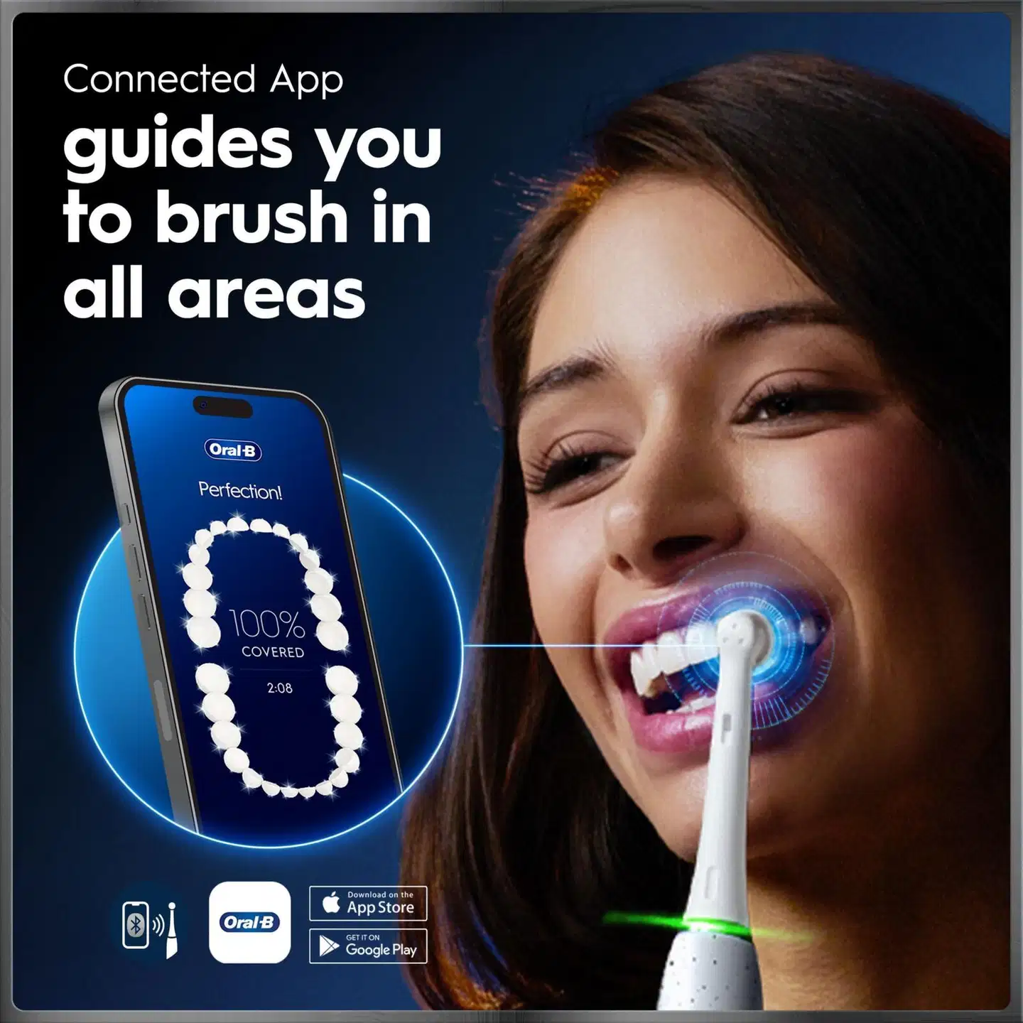 Oral-B iO10 Stardust White sähköhammasharja + lataava matkakotelo + hammasharjateline - 14