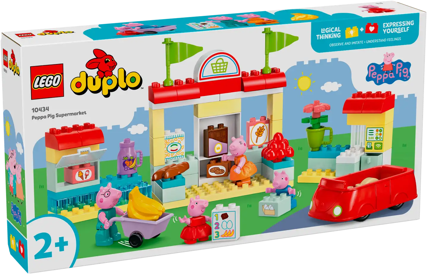 LEGO Peppa Pig 10434 Pipsa Possun supermarket - 2