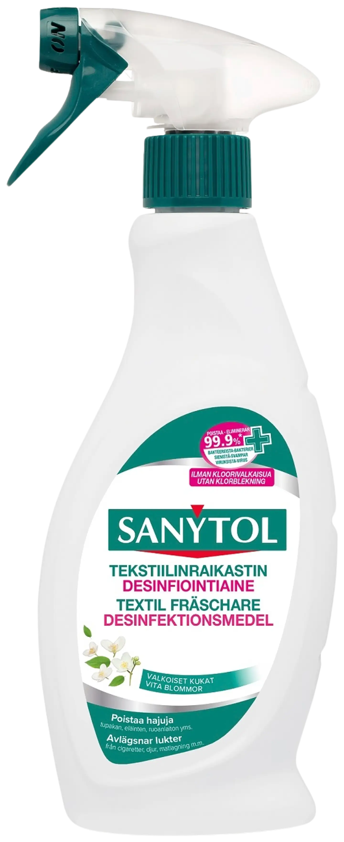 Sanytol Tekstiilin raikastin ja desinfiointiaine 500 ml