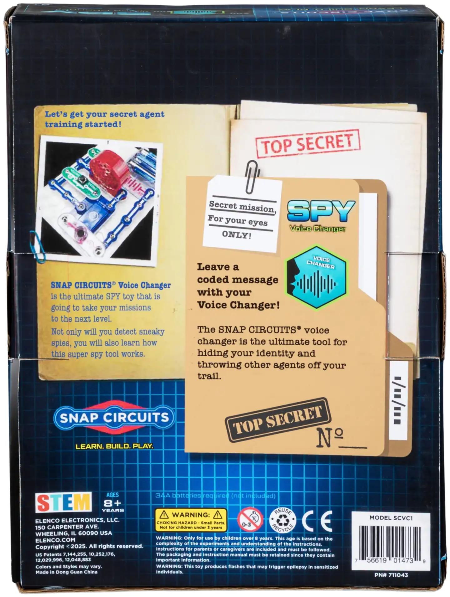 Snap Circuits  rakennussarja Spy Voice Changer - 3