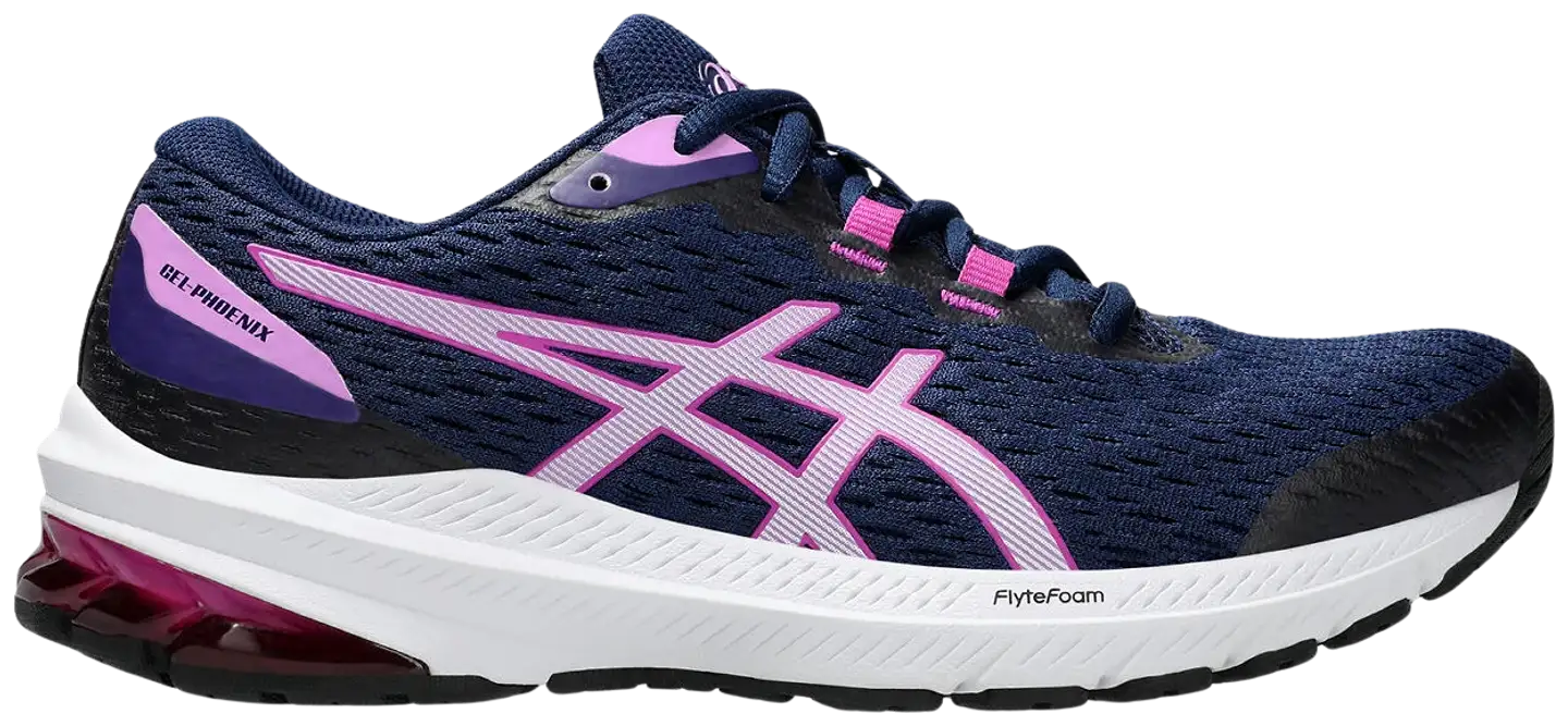 Asics naisten juoksukengät Gel-Phoenix 12 - BLUE EXPANSE/BOLD MAGENTA - 1