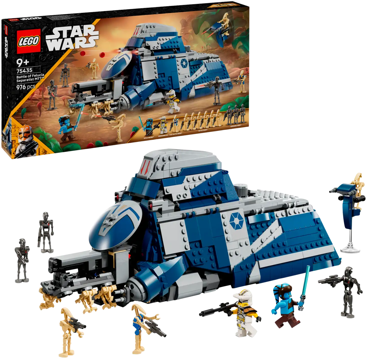 LEGO® Star Wars TM 75435 Separatistien MTT™ taistelussa Felucialla - 1